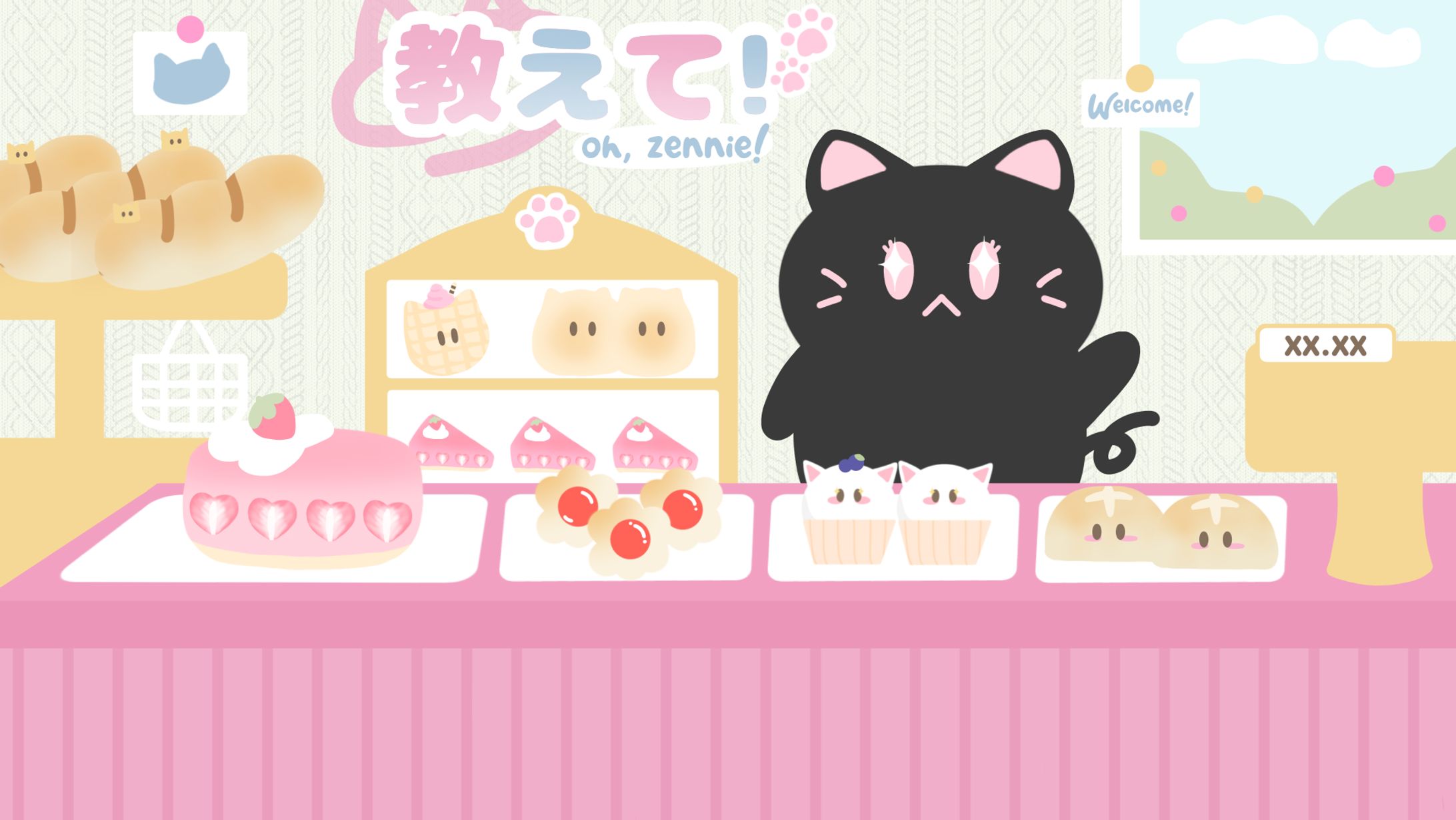 Setup custom layout bakery cat-1