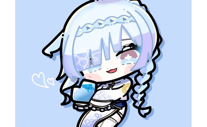 水影凪ルカ様　SDイラスト