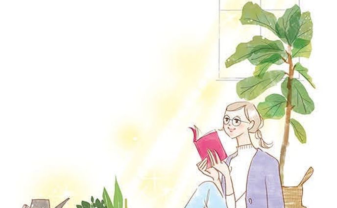 ライフスタイルイラスト_会報誌OZIObeauty