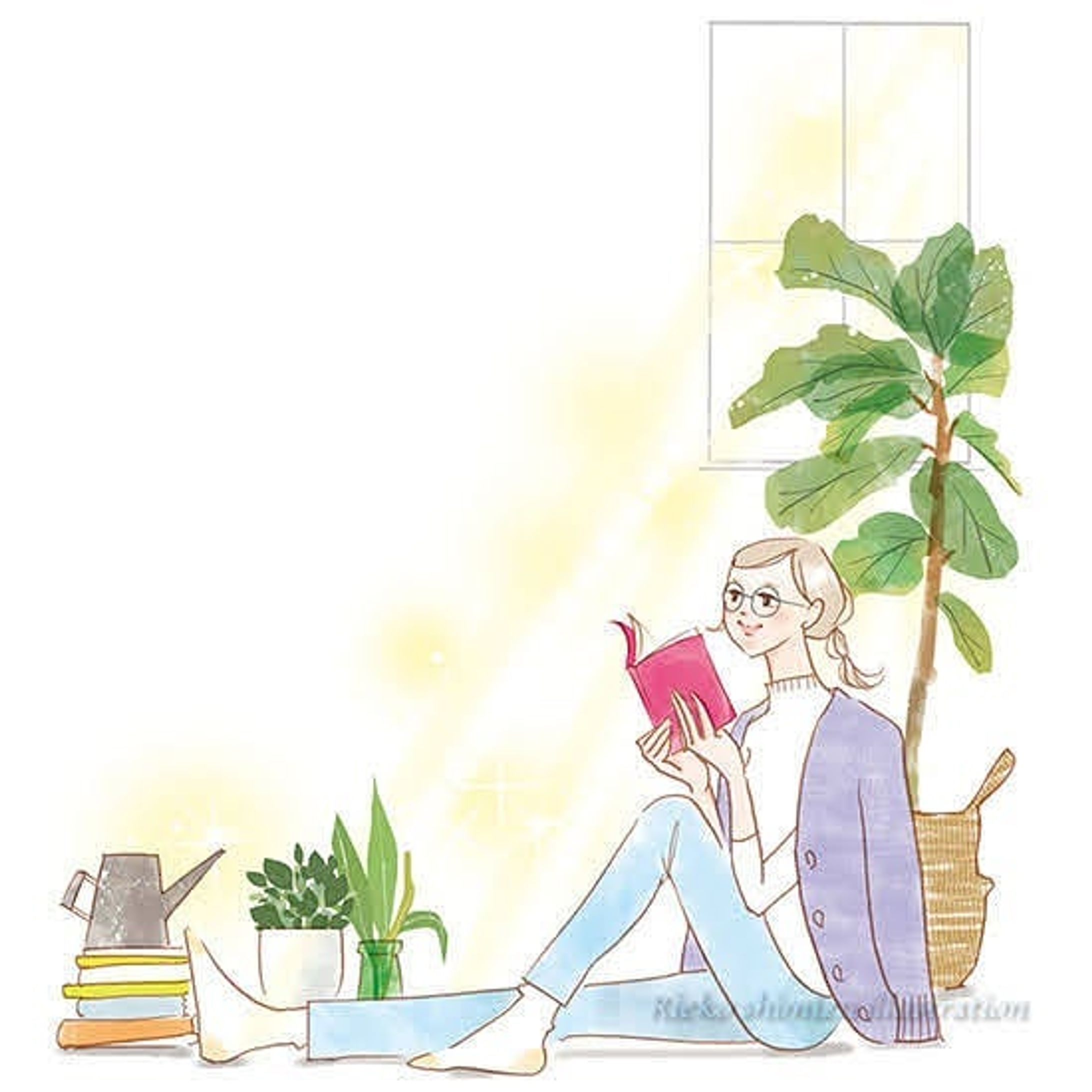 ライフスタイルイラスト_会報誌OZIObeauty-1