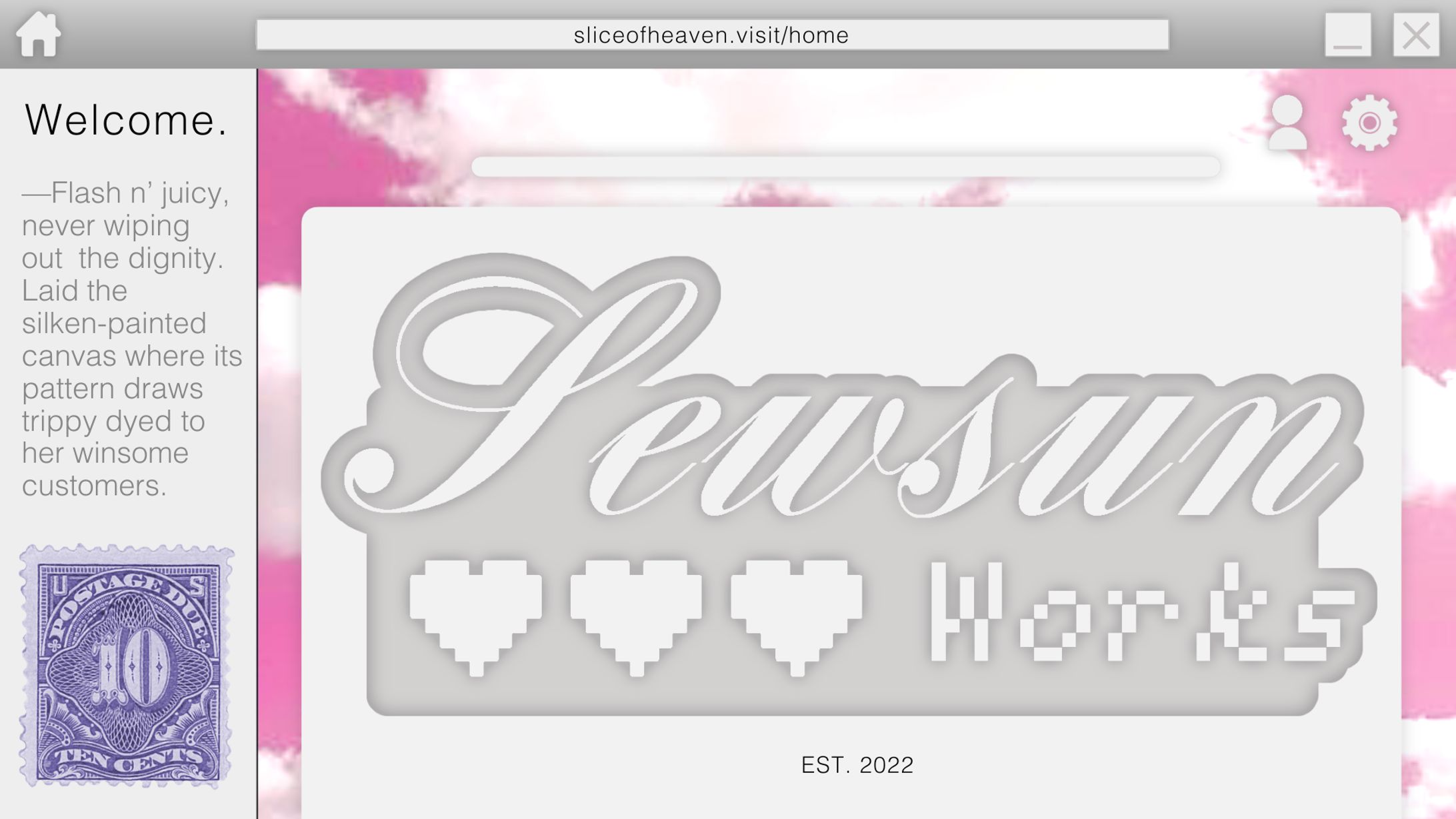Sewsunworks (now Slice of Heaven) previous set up-1