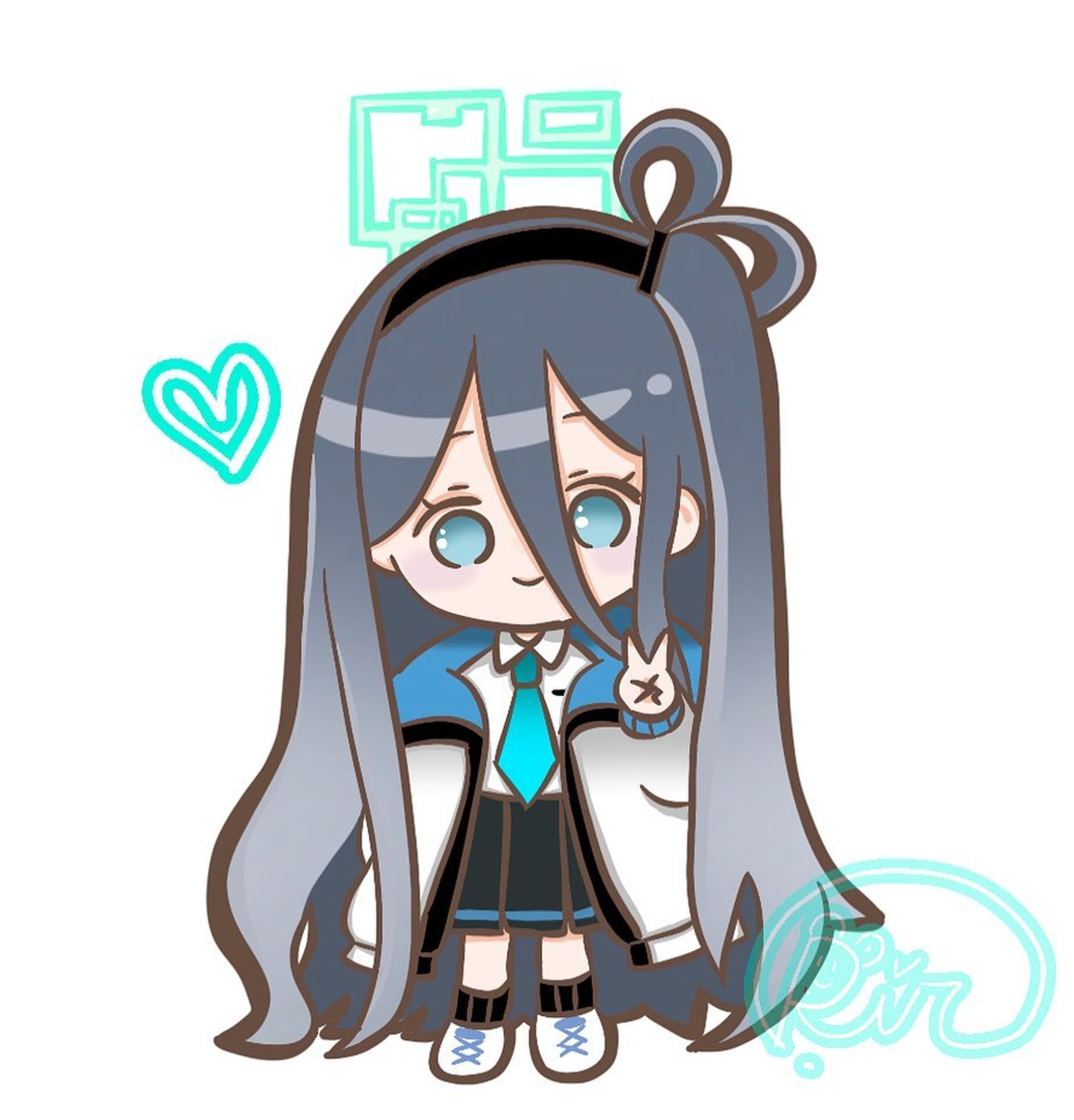 #ブルアカイラスト部 
#天童アリス 
#ブルーアーカイブイラスト-1