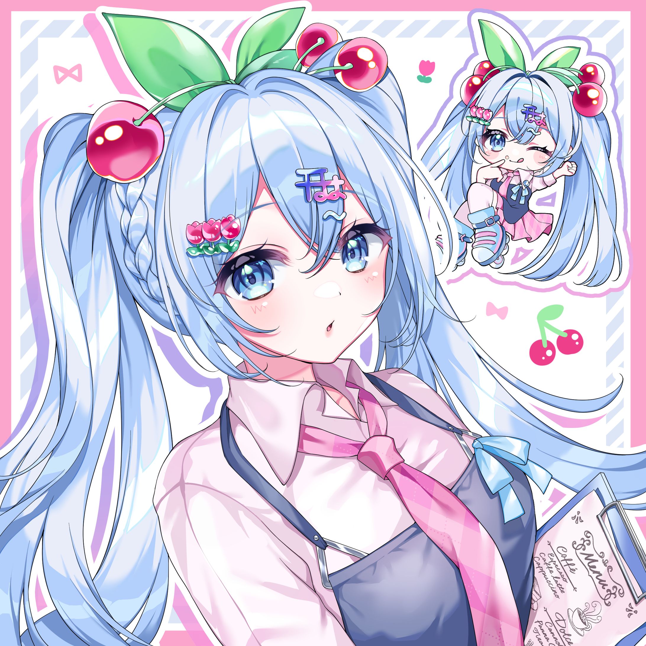 【ファンアート】藍月なくる様-1