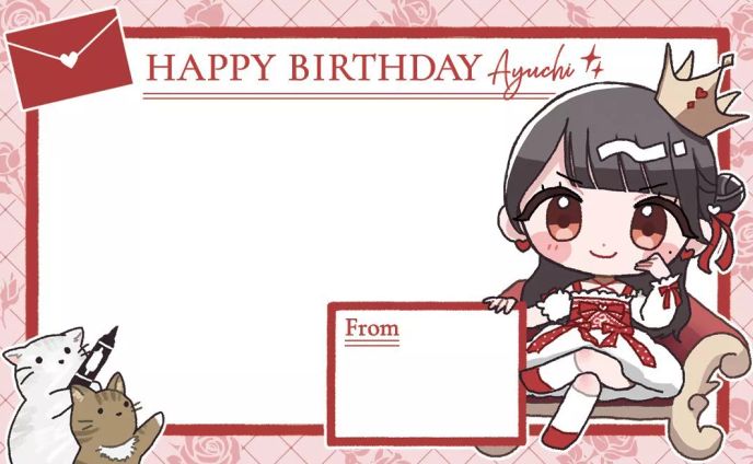 ドラマチックレコード新居歩美さん生誕2025【メッセージカード】