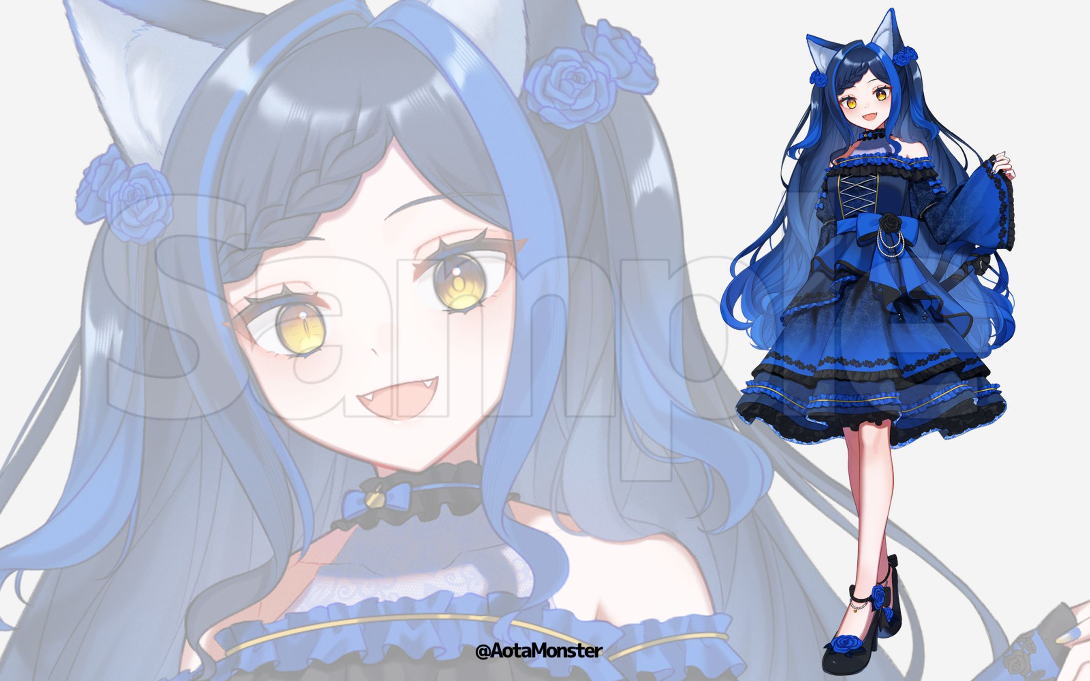 蒼田なな　立ち絵-1