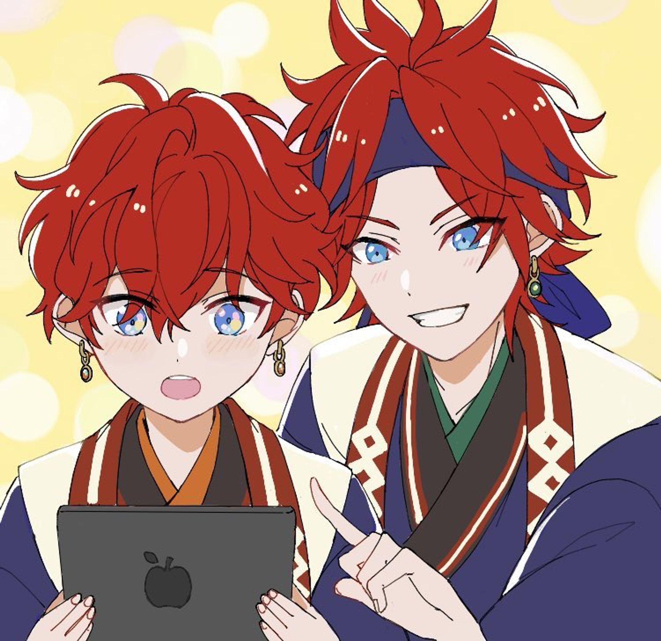 【絵チャログ】天城兄弟（幼少期）-1