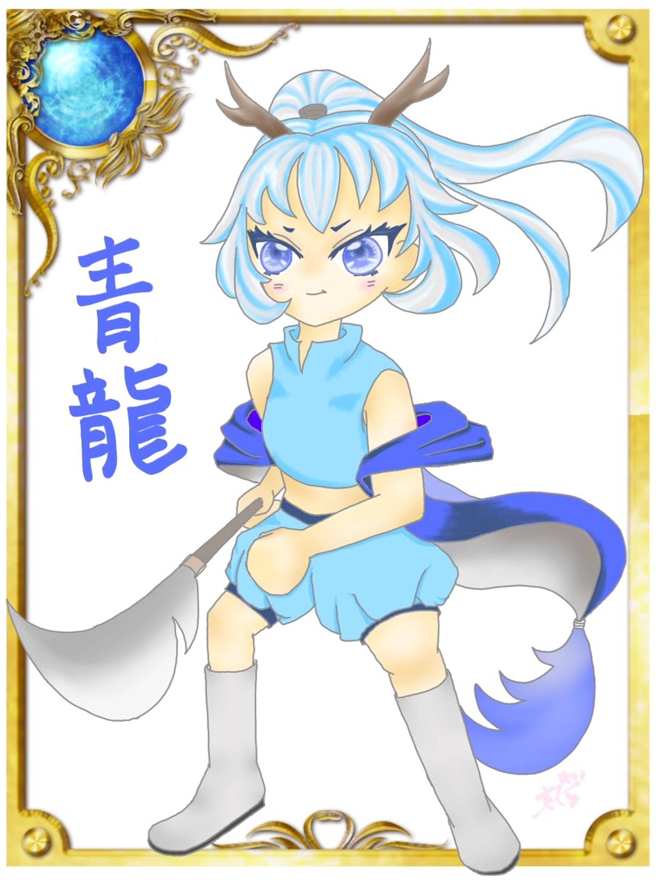 デジタルイラストsample画像⑦-1