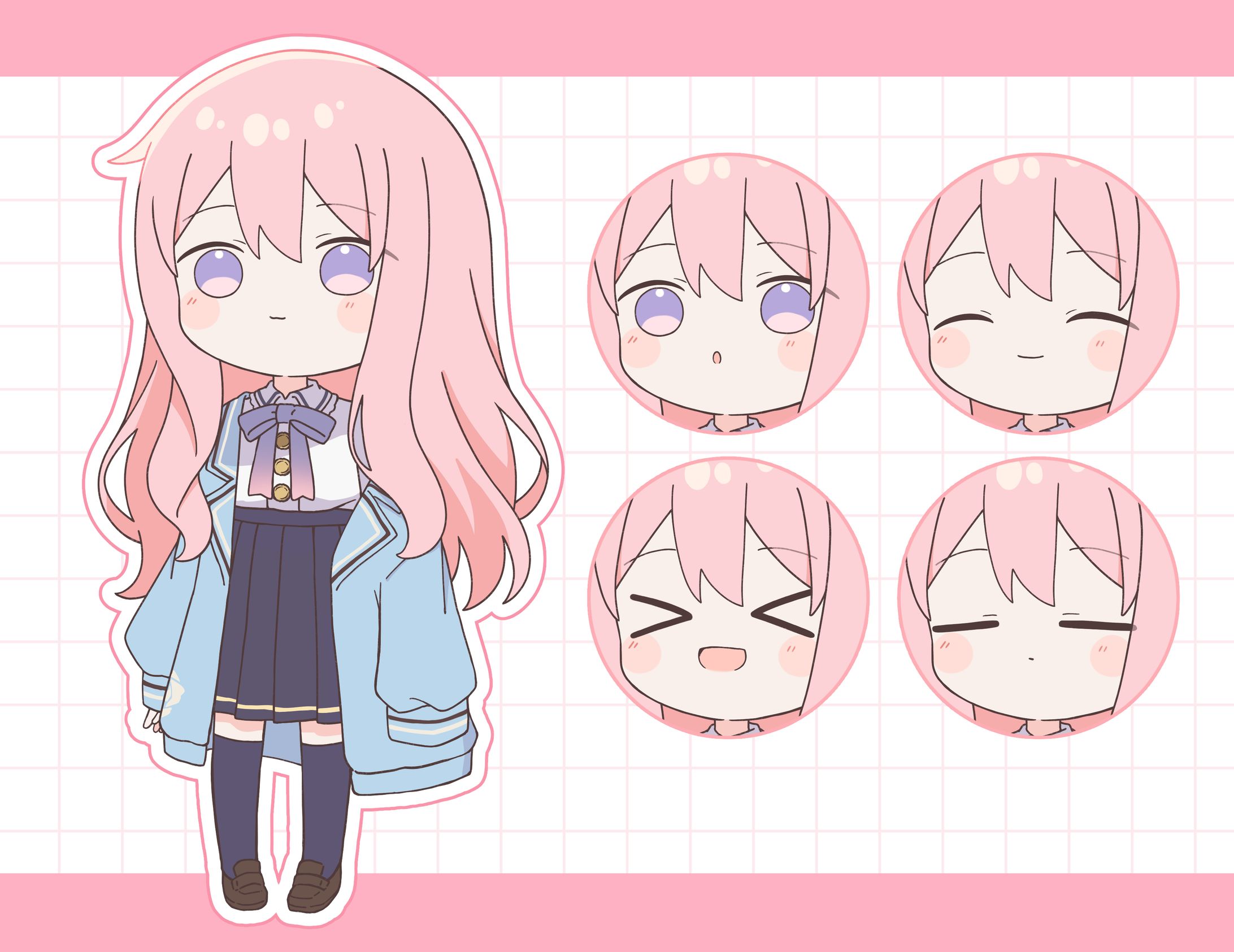 夜宮ゆめは SDキャラ 表情5種-1