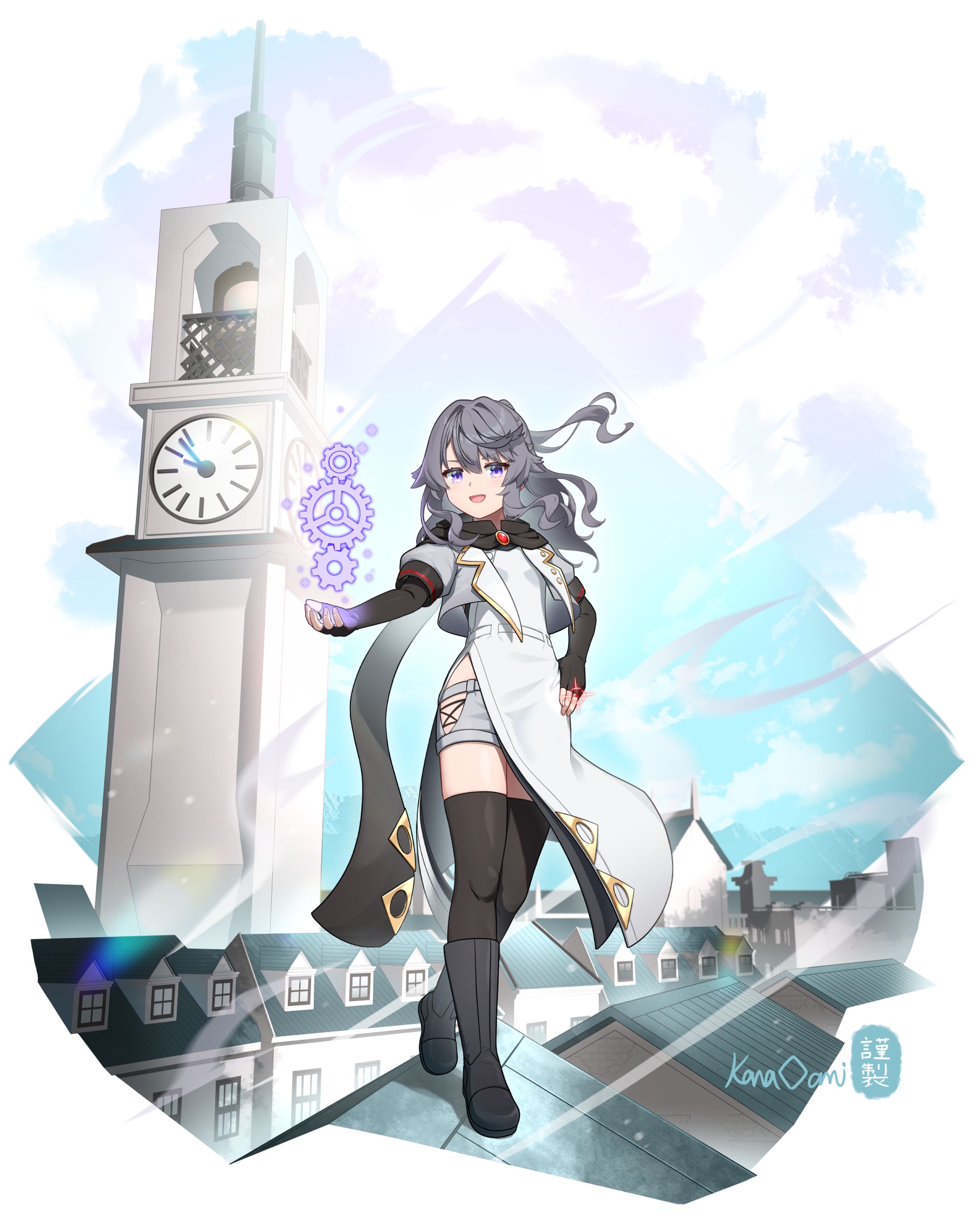 カナ（創作漫画第3章　立ち絵）-1
