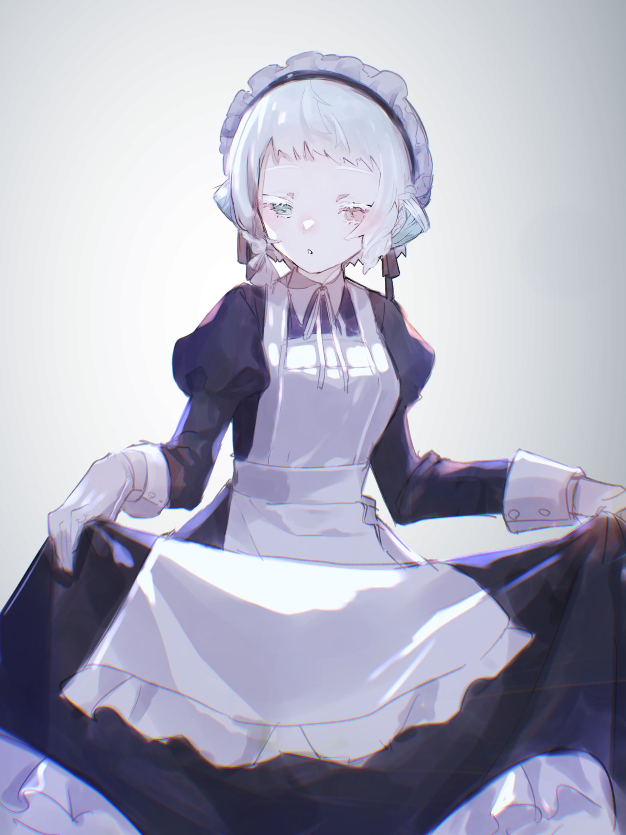 メイド服イラスト-1