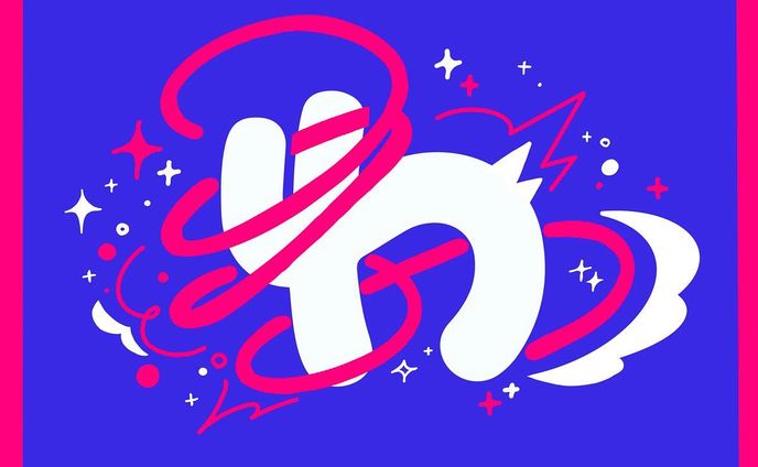 お知らせ③
企画の中で1人1文字50音をつくるものがあり、
私は「わ」を制作しました！
2022年に新しく出たばっかりの「ららぽっぷ」を使用して、ポップにびっくり！を表現しています🎶

┈┈┈┈┈┈┈┈┈┈
「New Generation Typo EXPO
アシタノタイポ展　supported by モリサワ」

総勢54名によるタイポグラフィの祭典が大阪にて開催！
株式会社モリサワが提供するクラウド型フォントサービス「Morisawa Fonts」に収録の書体をベースとした作品を含む新世代タイポアーティストの作品合計約250点が大集結！

✴︎coming soon✴︎
タイポグッズも充実！
公式グッズや参加作家オリジナルのグッズも多数販売いたします。お求めは展示会場(ASITA_ROOM)またはECサイトで▶︎https://asitaroom.base.shop/

会期：2023年3月18日(土)～4月1日(土)
場所：ASITA_ROOM @asita_room
　　　大阪府大阪市中央区北浜東１−１２ 千歳第一ビル2F
時間：平日12:00～20:00 / 休日12:00～18:00
料金：入場無料

┈┈┈┈┈┈┈┈┈┈

#アシタノタイポ #ASITA_ROOM #モリサワ  #Morisawa_Fonts  #ららぽっぷ #作字  #作字デザイン  #タイポグラフィ #typography  #アシタノシカク  #文字好きな人と繋がりたい  #字体设计  #字体設計