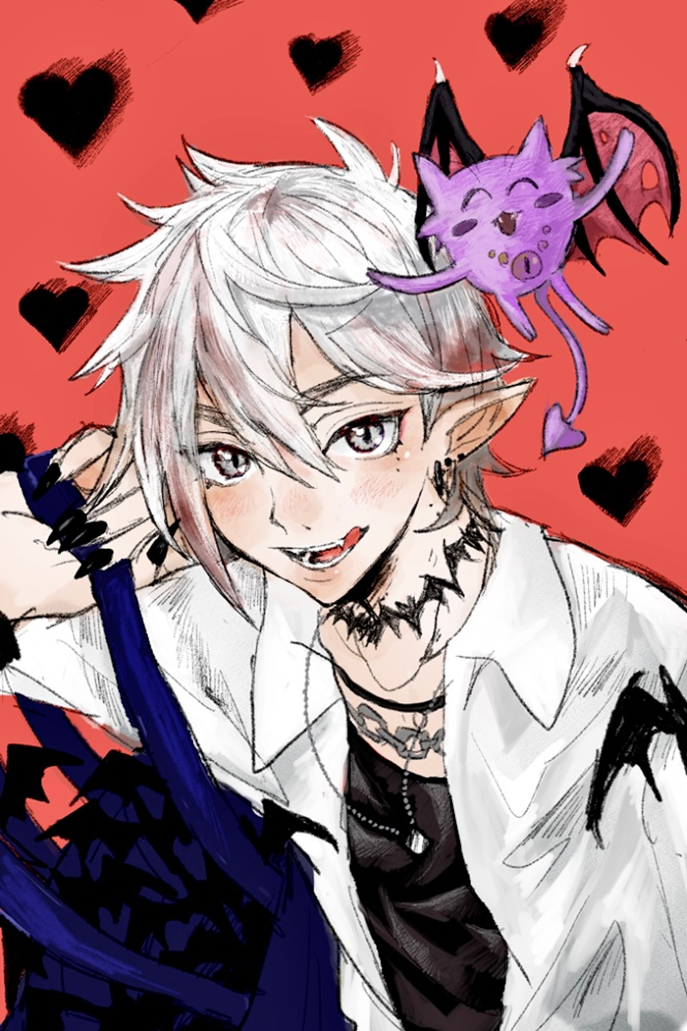 チャラチャラドラキュラ高校生-1