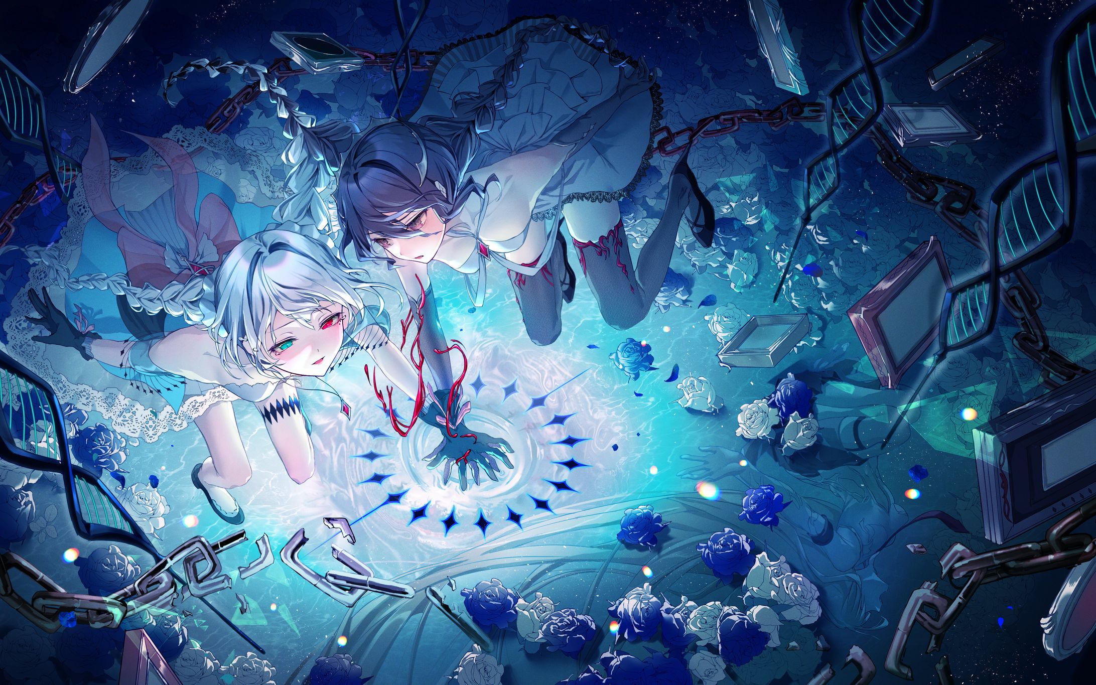 契りを結ぶ/pixiv高校生イラストコンテスト入賞作品-1