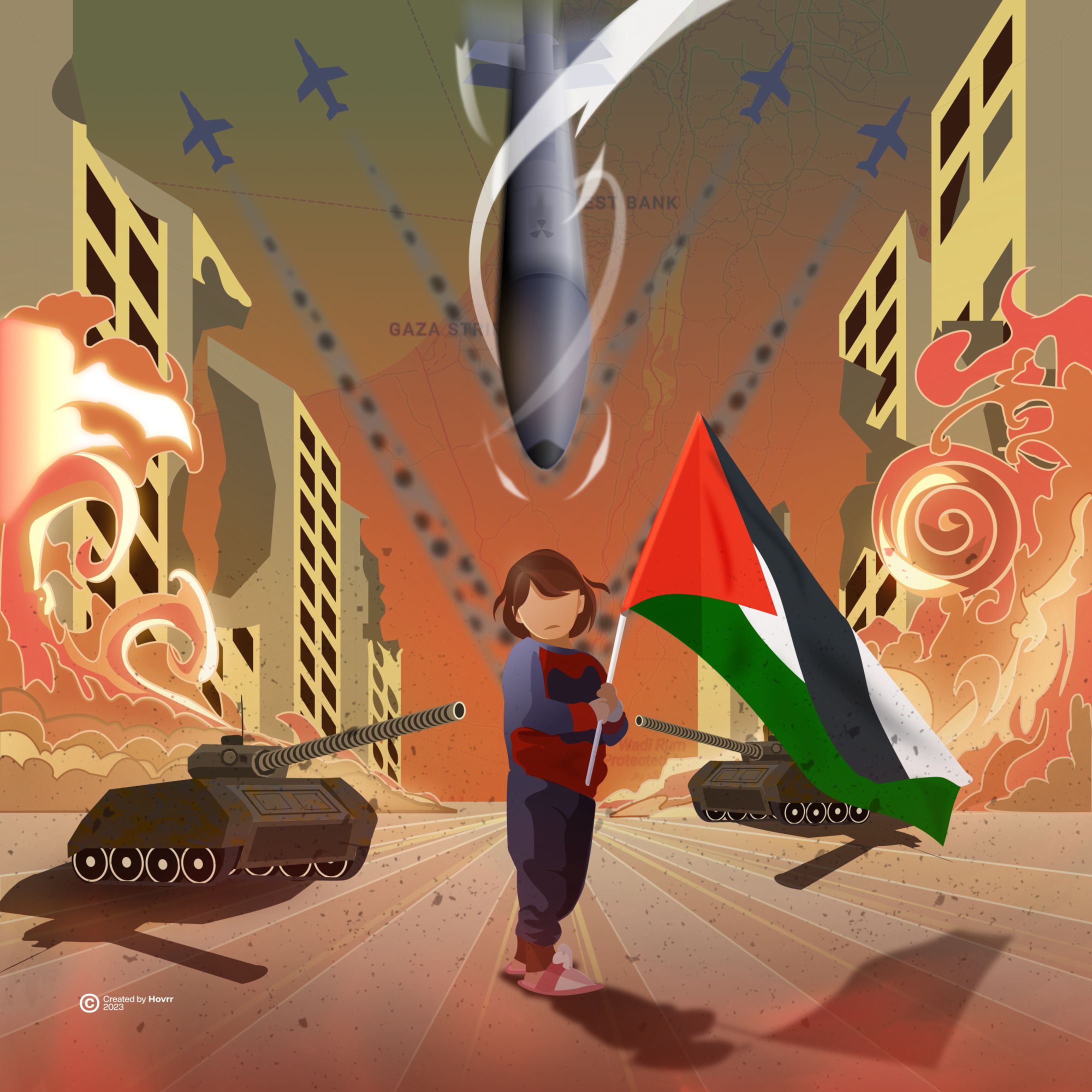 Stand Up Against injustice! - Vector illlustration Poster-1