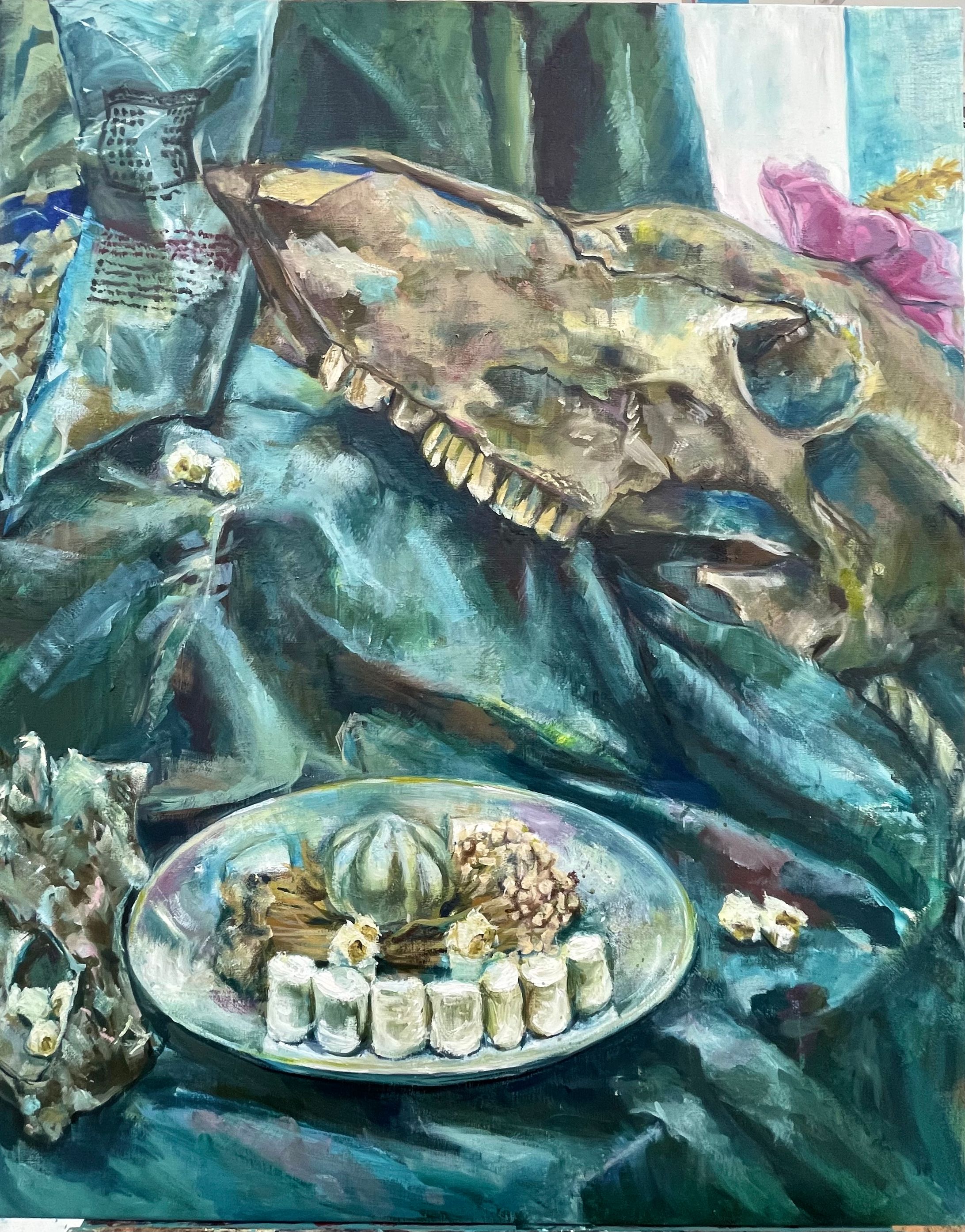 油彩画-1