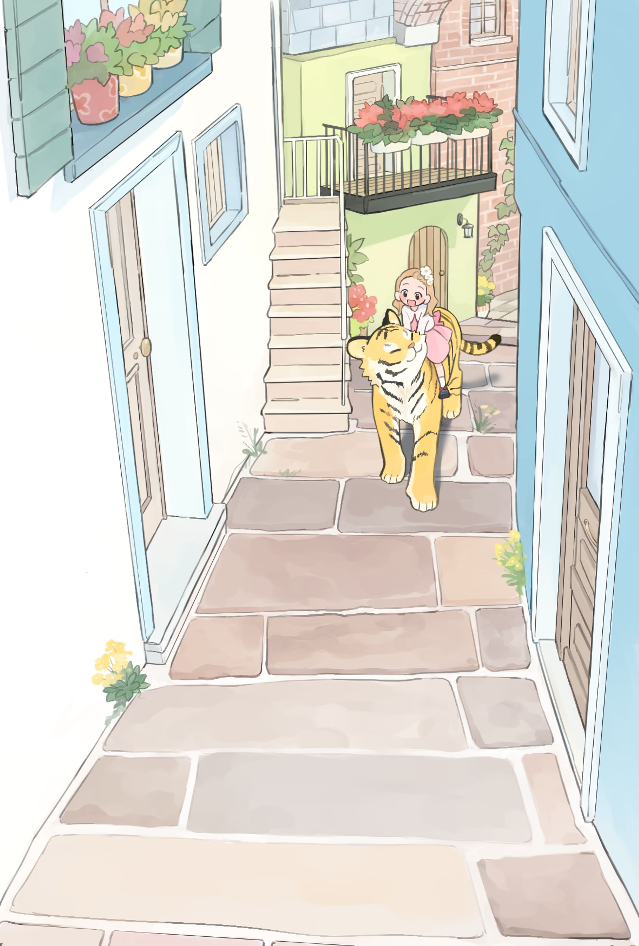 とらと女の子-1
