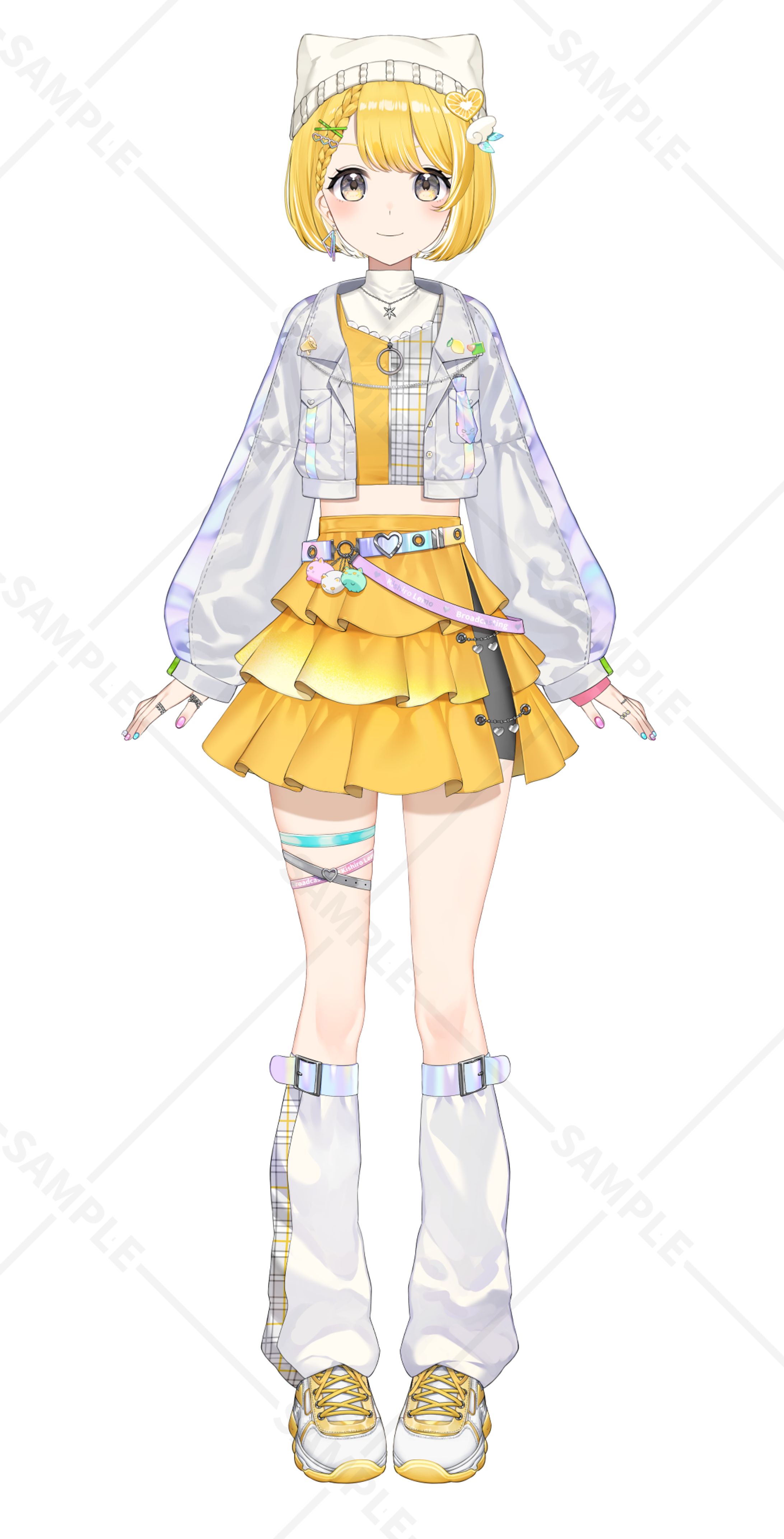 黄白レモ様　新衣装立ち絵-1