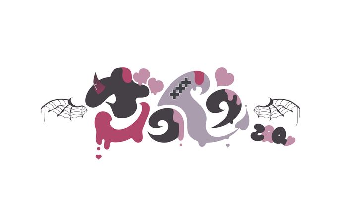 ざっくぅ。様 ネームロゴ
