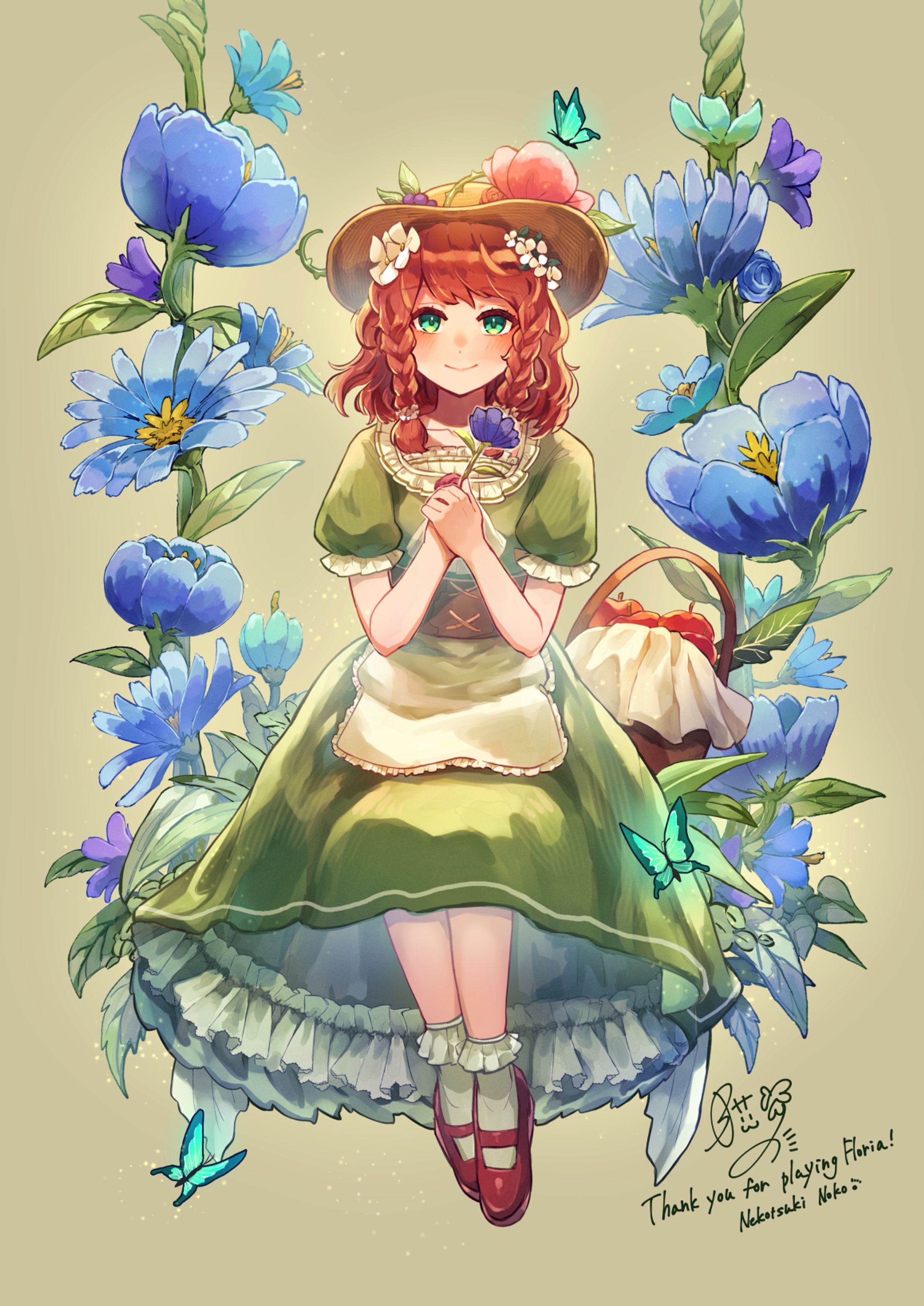 「森と魔法の感謝祭」グッズ用イラスト-1