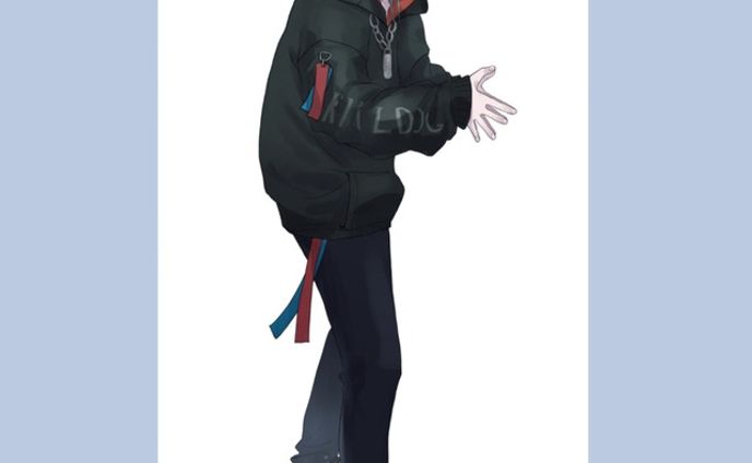 ご依頼絵、立ち絵