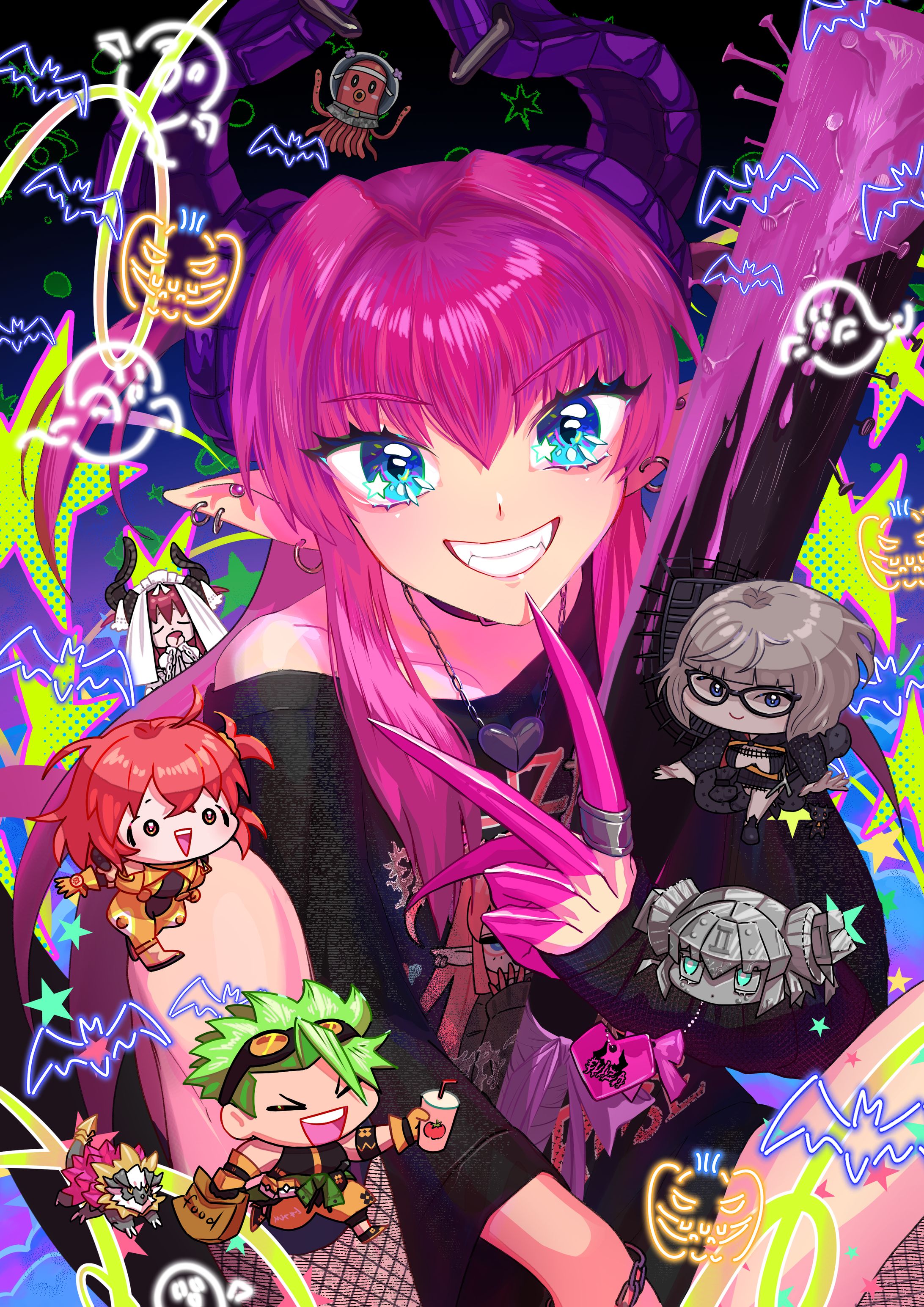 ファンアート　Fate/Grand Order　エリザベート-1