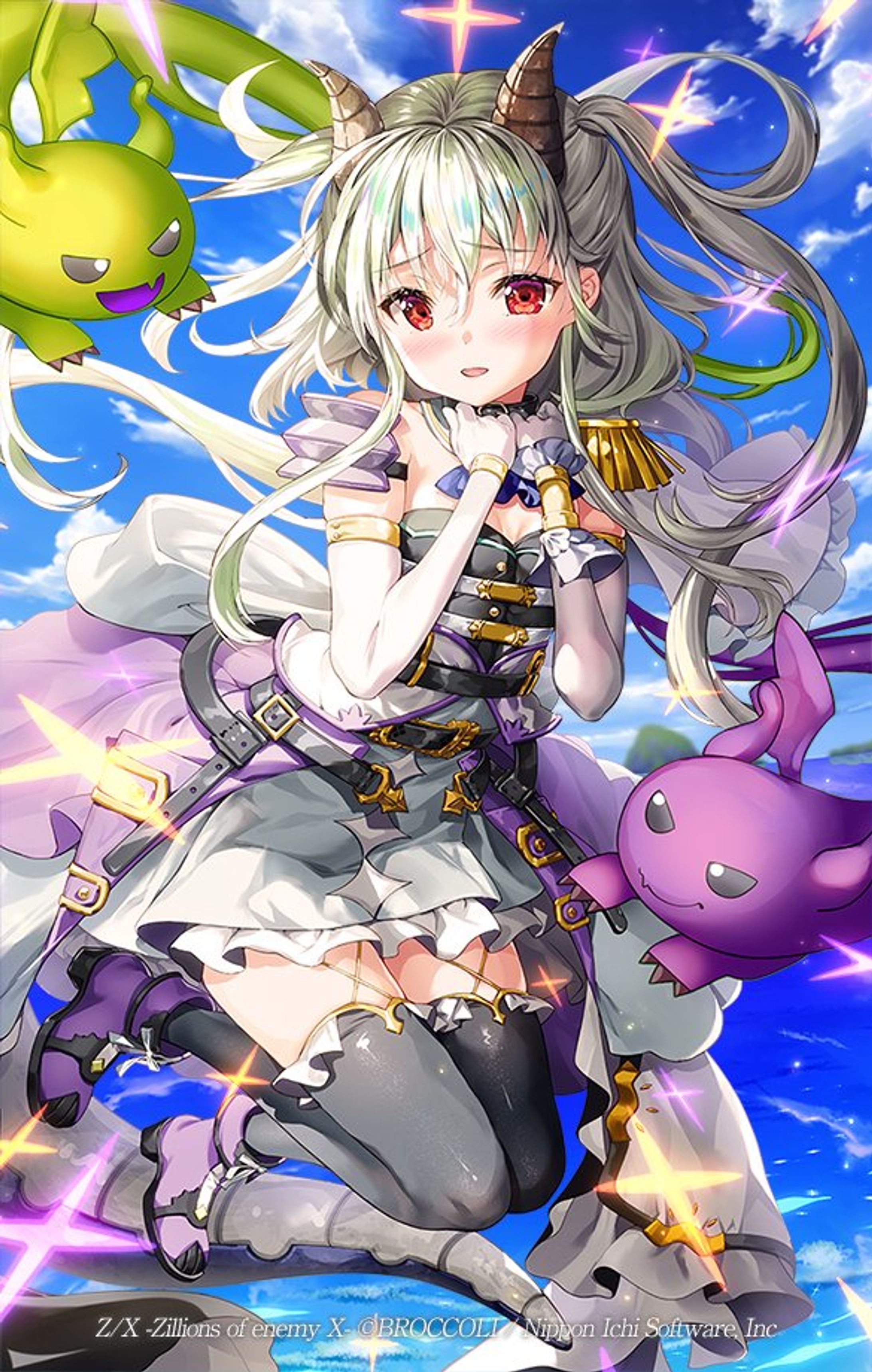 Z/Xブースターパック　「渾沌竜姫編 未知」「心融かし和を願う少女」-1