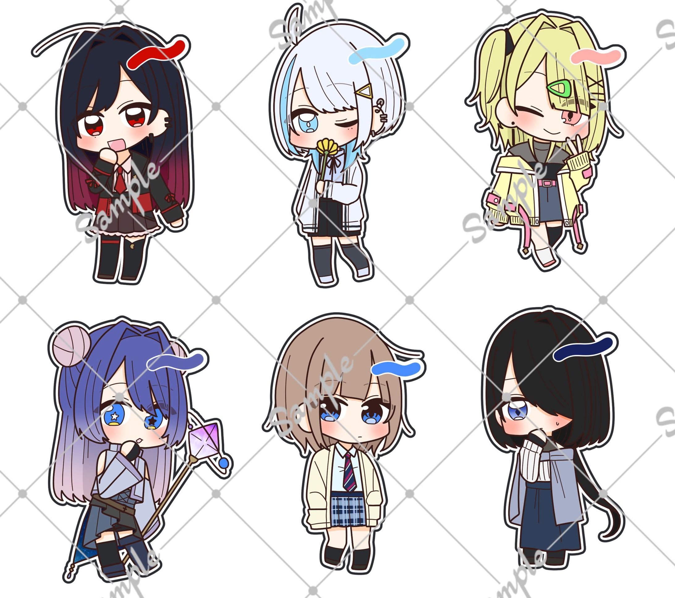 【サンプル】SDイラスト-1