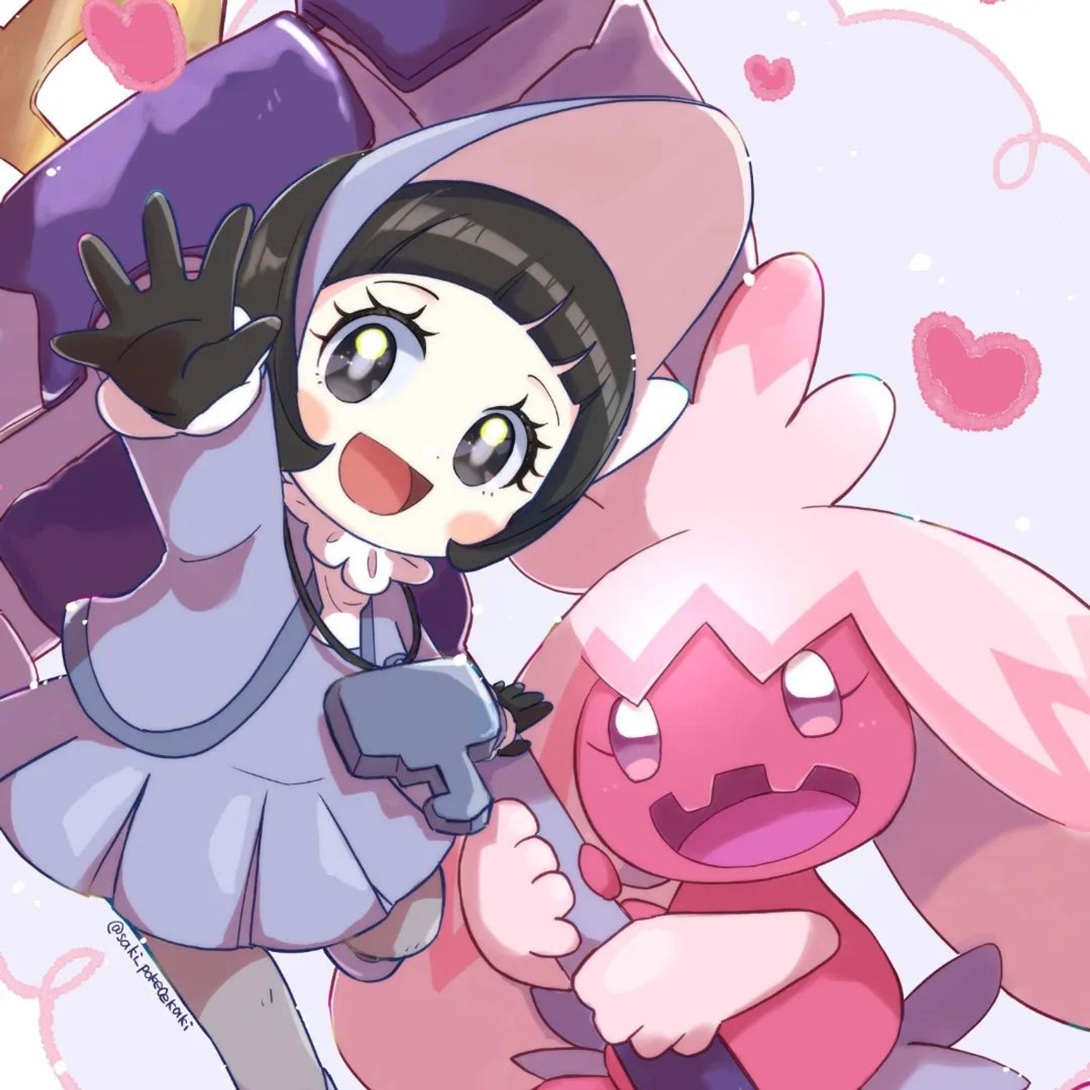#デカヌチャン#ポピー#pokemon #pokemonfan #pokemonfanart #illustration #poppy #tinkaton-1