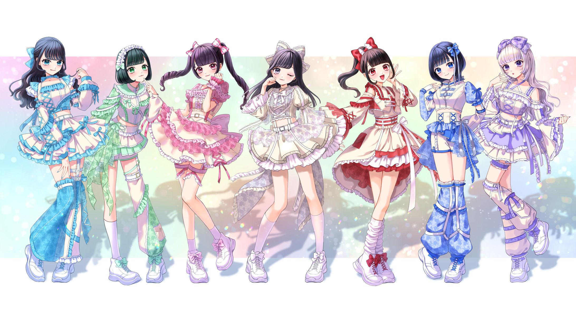 パラレルサイダー様 新体制メンバーイラスト-1