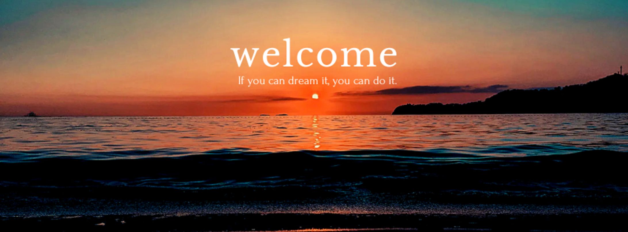 【Facebook Cover】Welcome-1