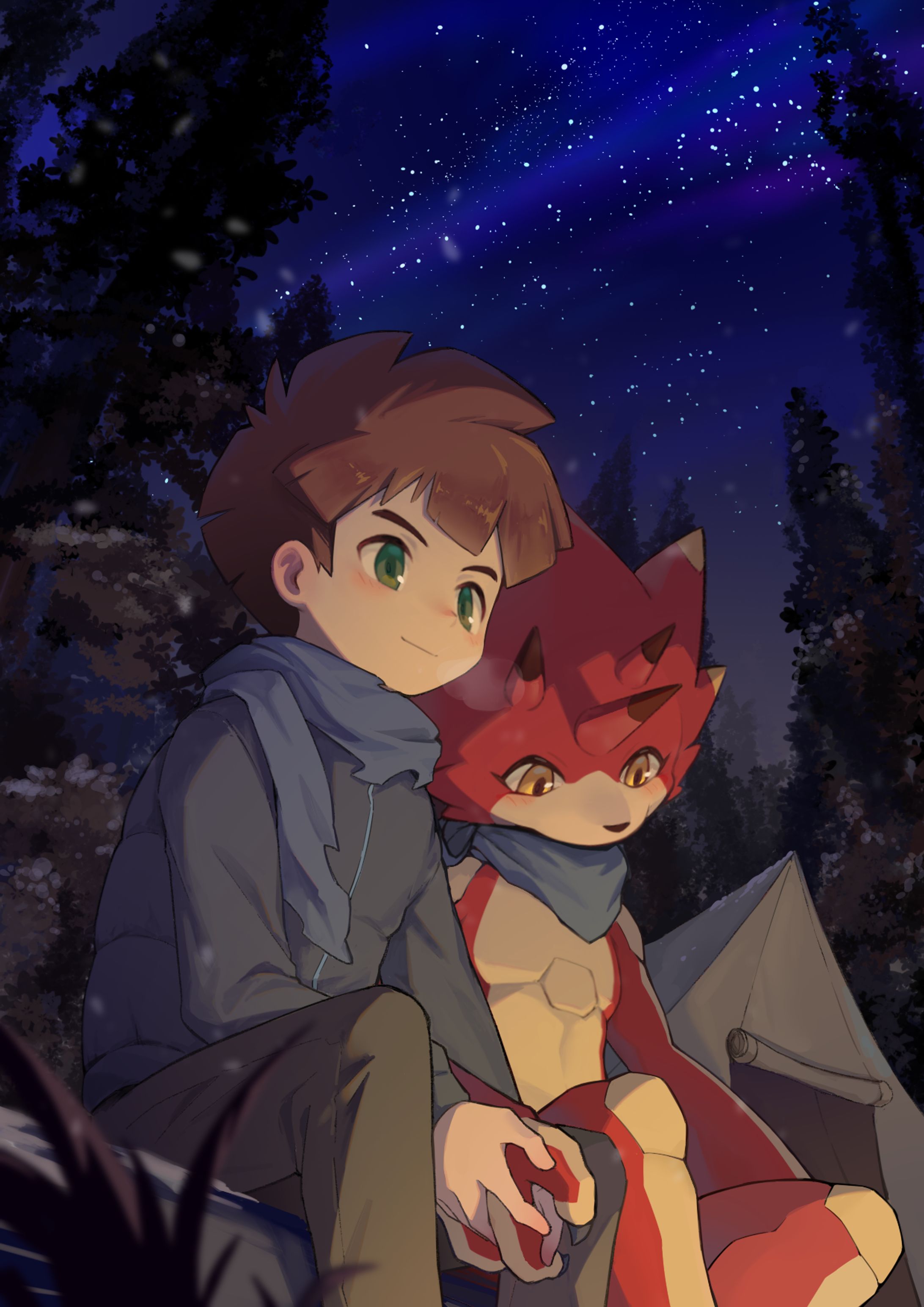二次創作（デジモン：ゴーストゲーム）-1