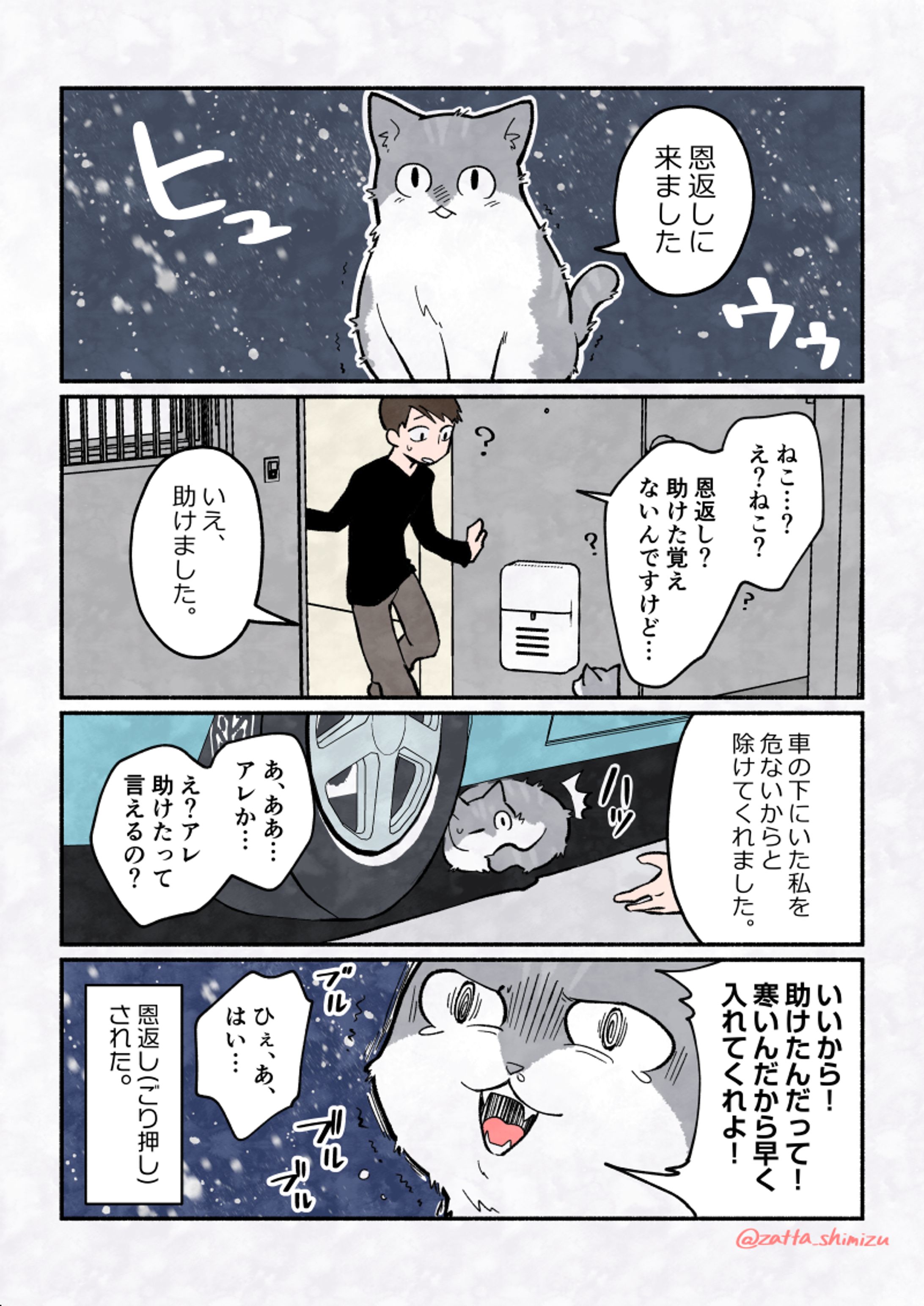 猫の押し掛け恩返し-1