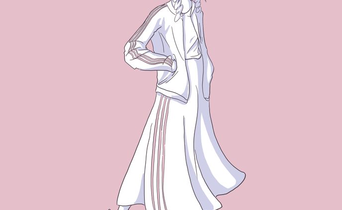 スポーティー少女