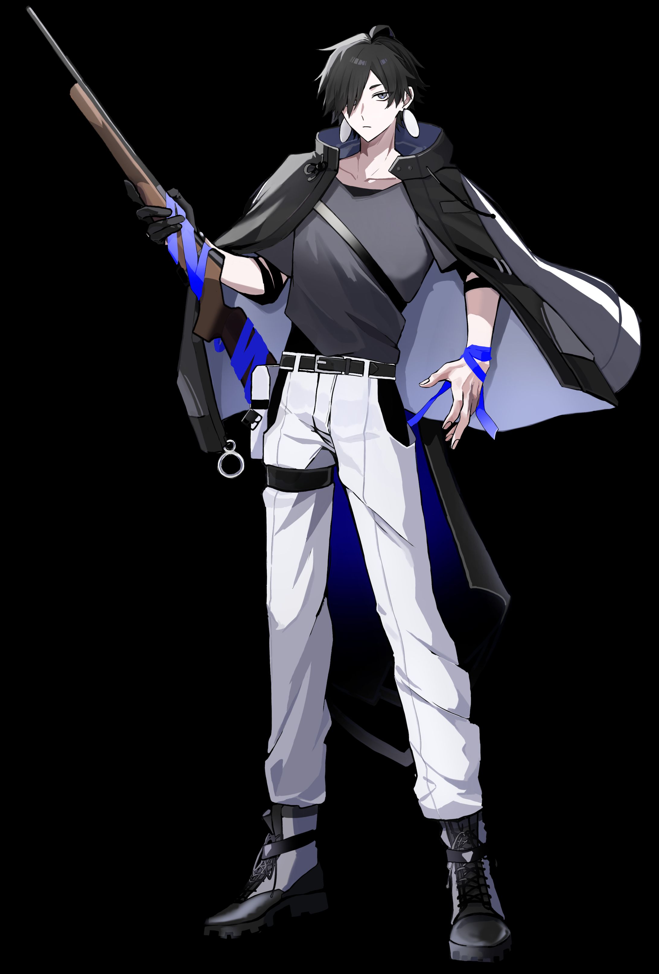 キャラクターイラスト(シャチモチーフ)-1