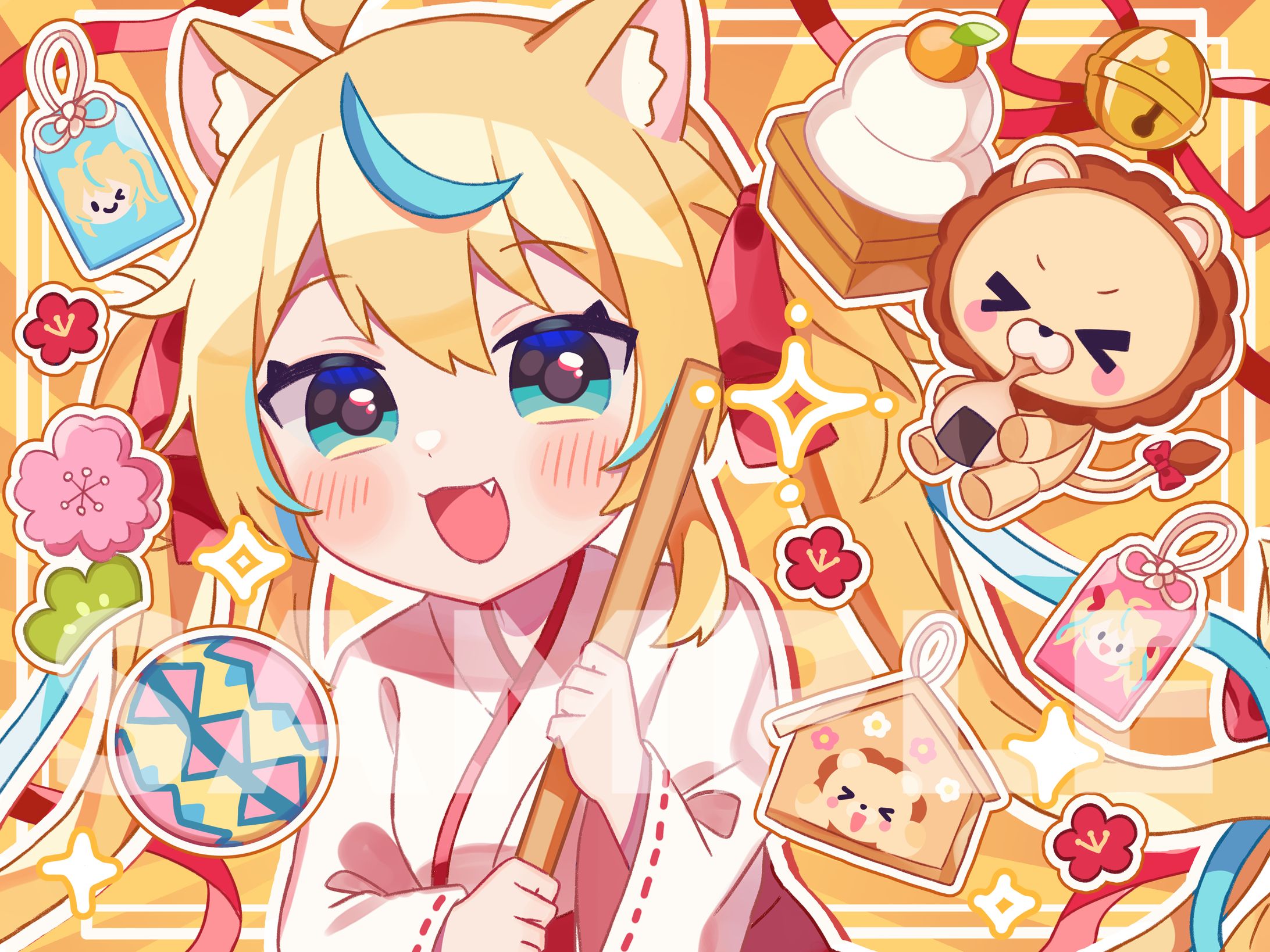 獅堂リオ様 グッズ用イラスト-1