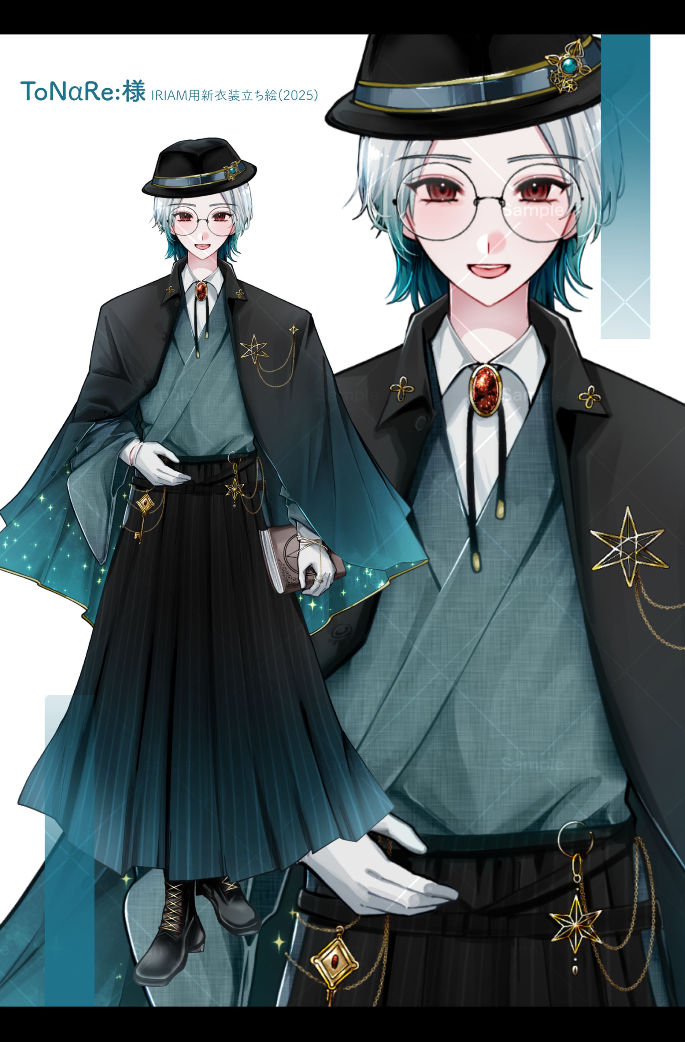 ToNαRe:様 IRIAM配信用 新衣装立ち絵(2025.11)-1