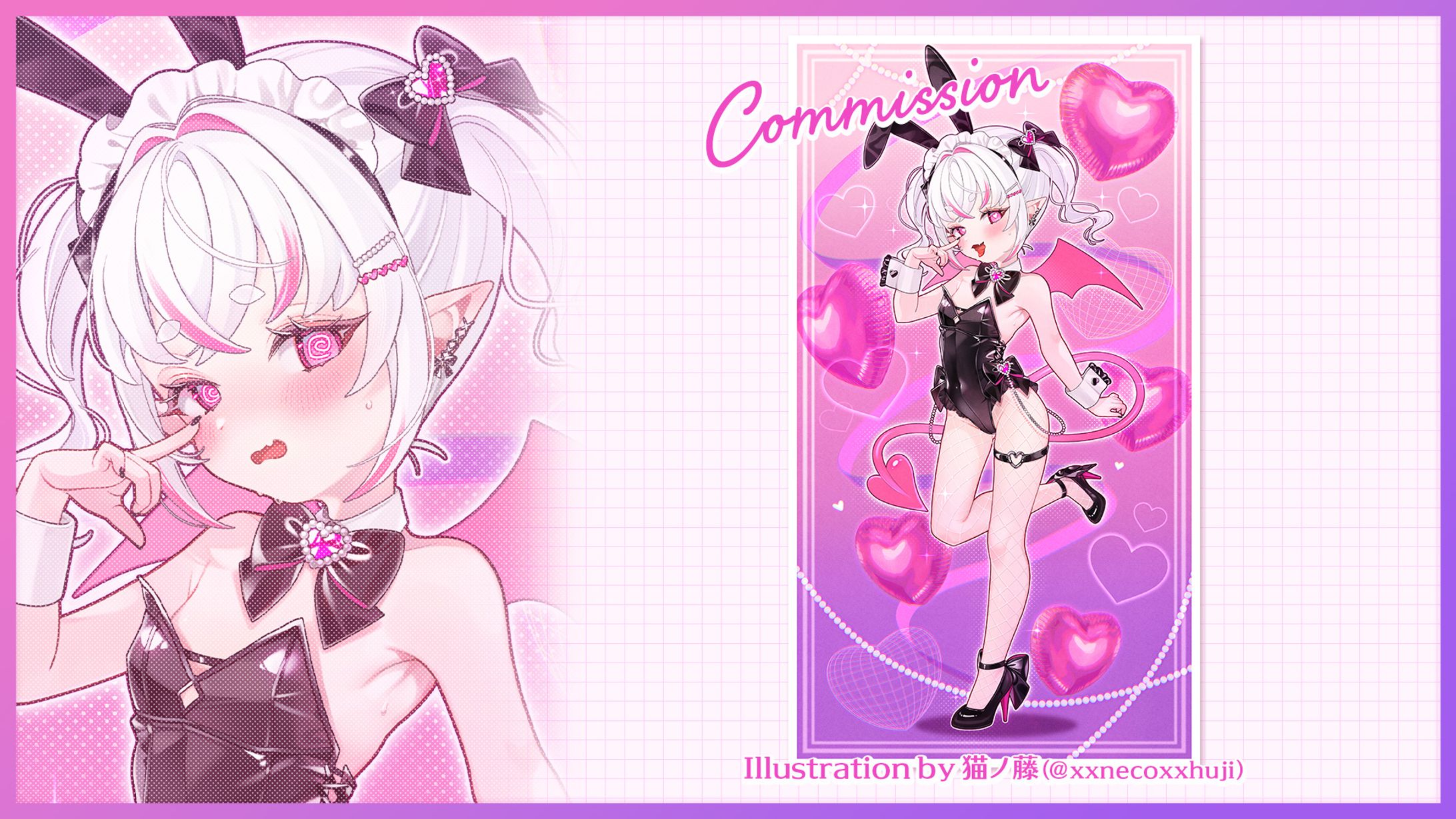 魔城リリィ様 バニーガール-1