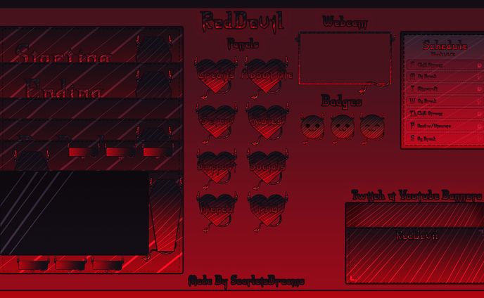 RedDevil Twitch pack