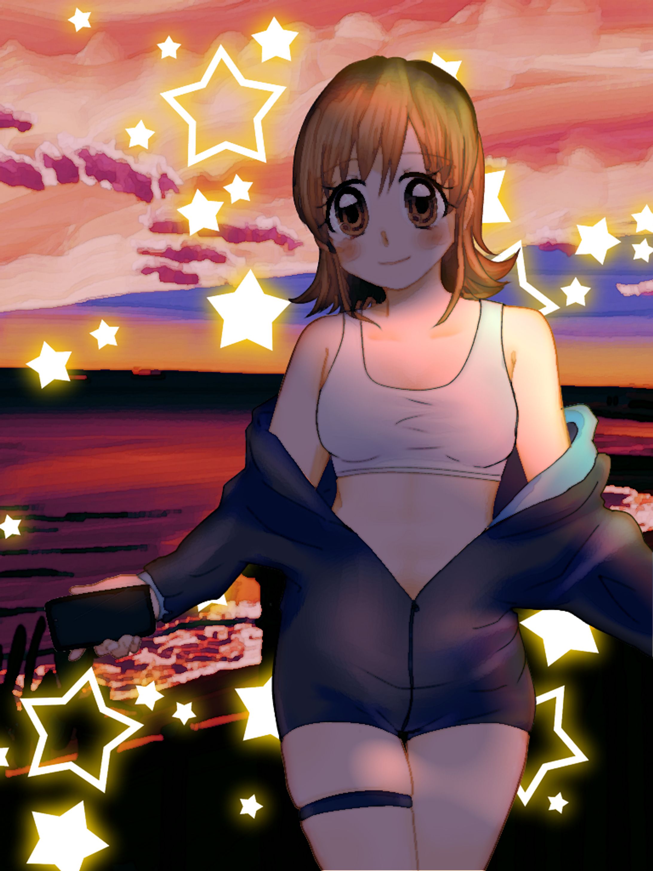 少女漫画風イラスト(Girls manga)-1
