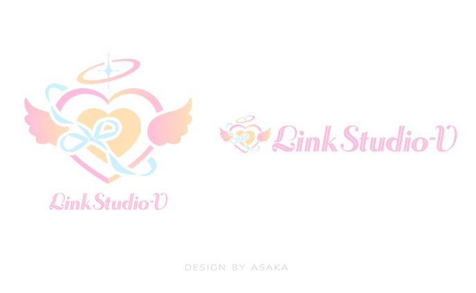 「Link Studio V」(2025年/Vtuber事務所シンボルロゴ) 