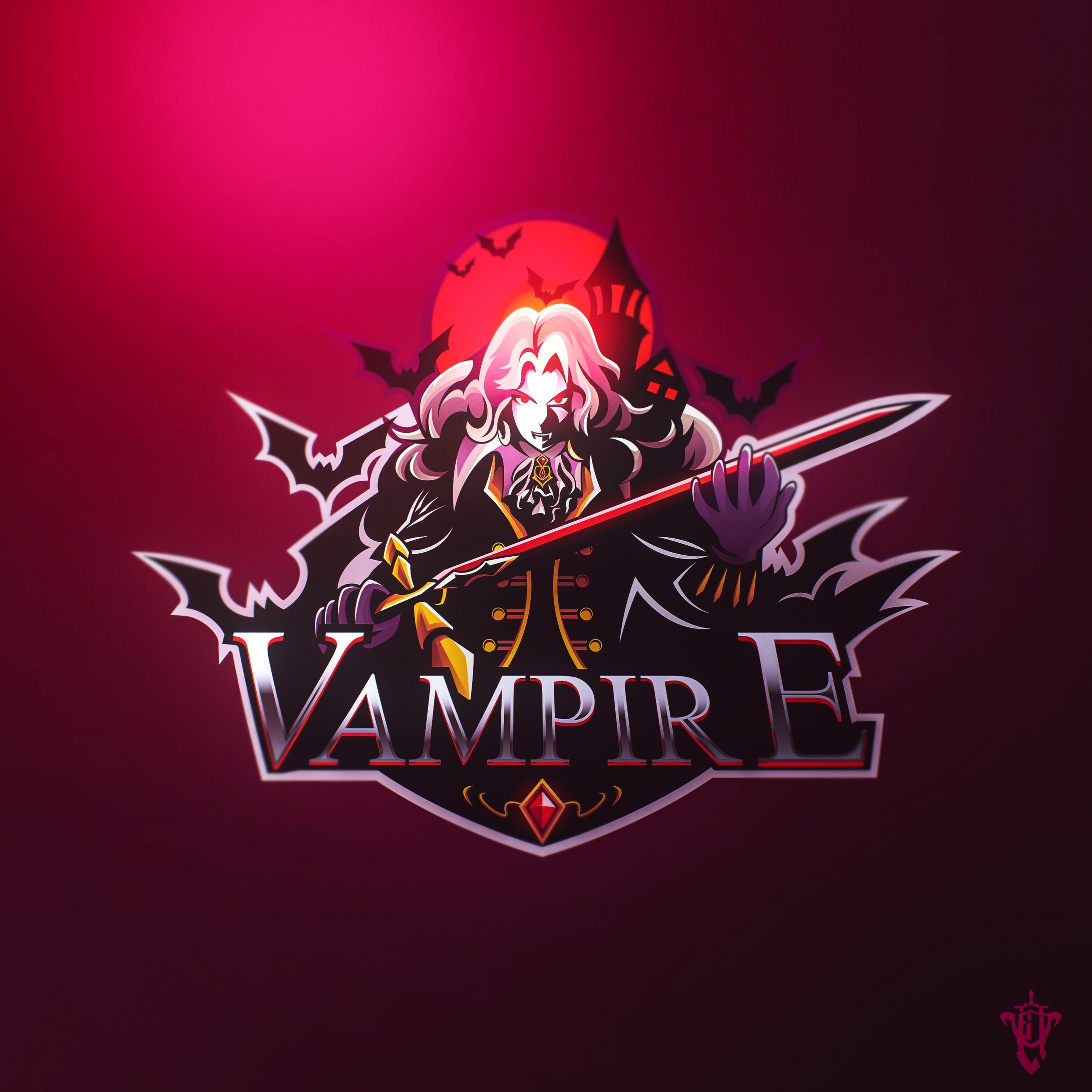 Mascot Logo -VampirE--1