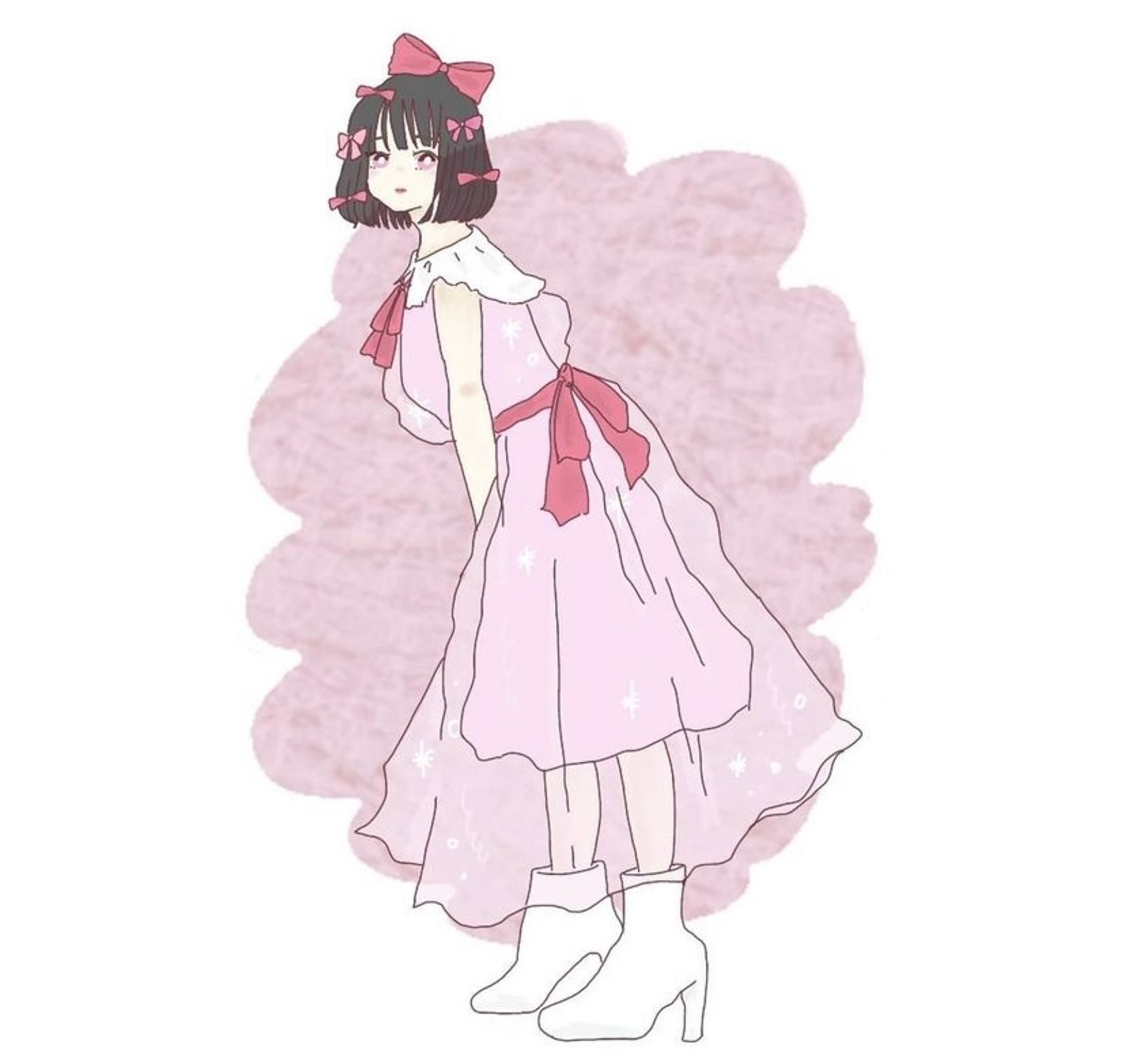 神宿　小山ひな様　イメージイラスト-1