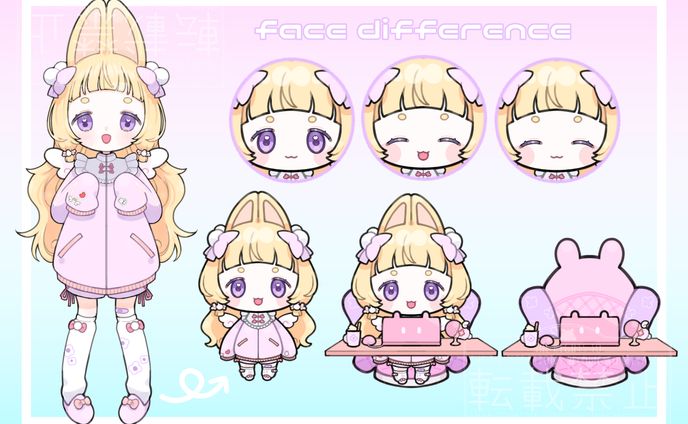 ミニキャラ配信セット