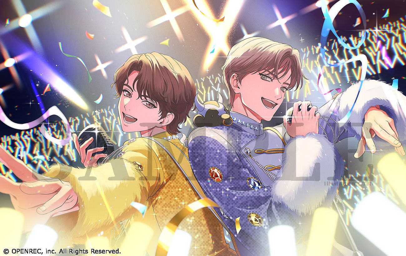 work】M!LK「＃YJげーみんぐ。」会員証イラスト／株式会社OPENREC様