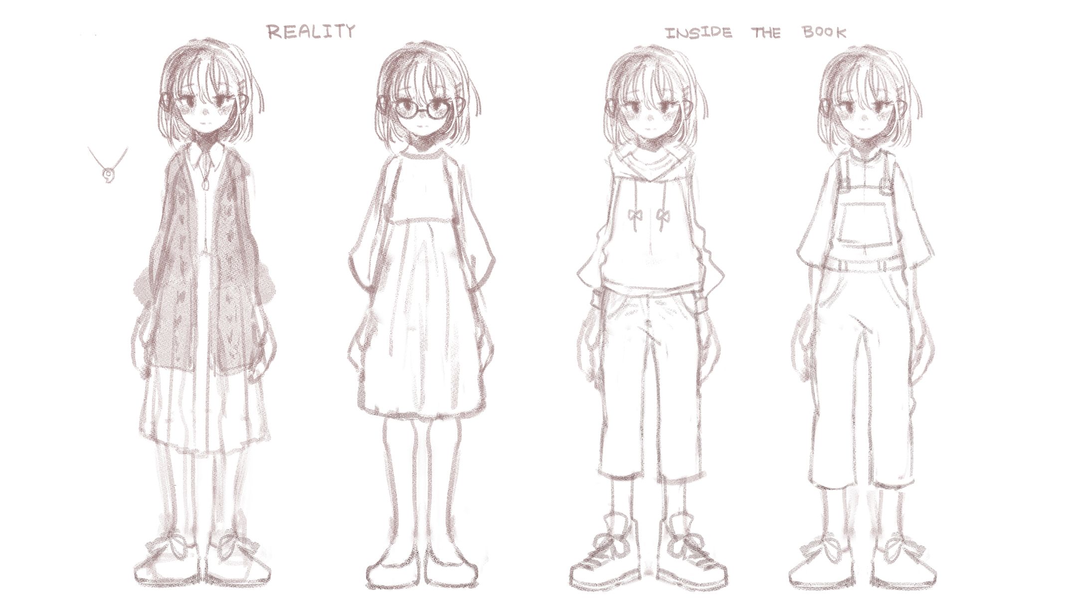 《Paper King》｜ Character Design - First Draft-1