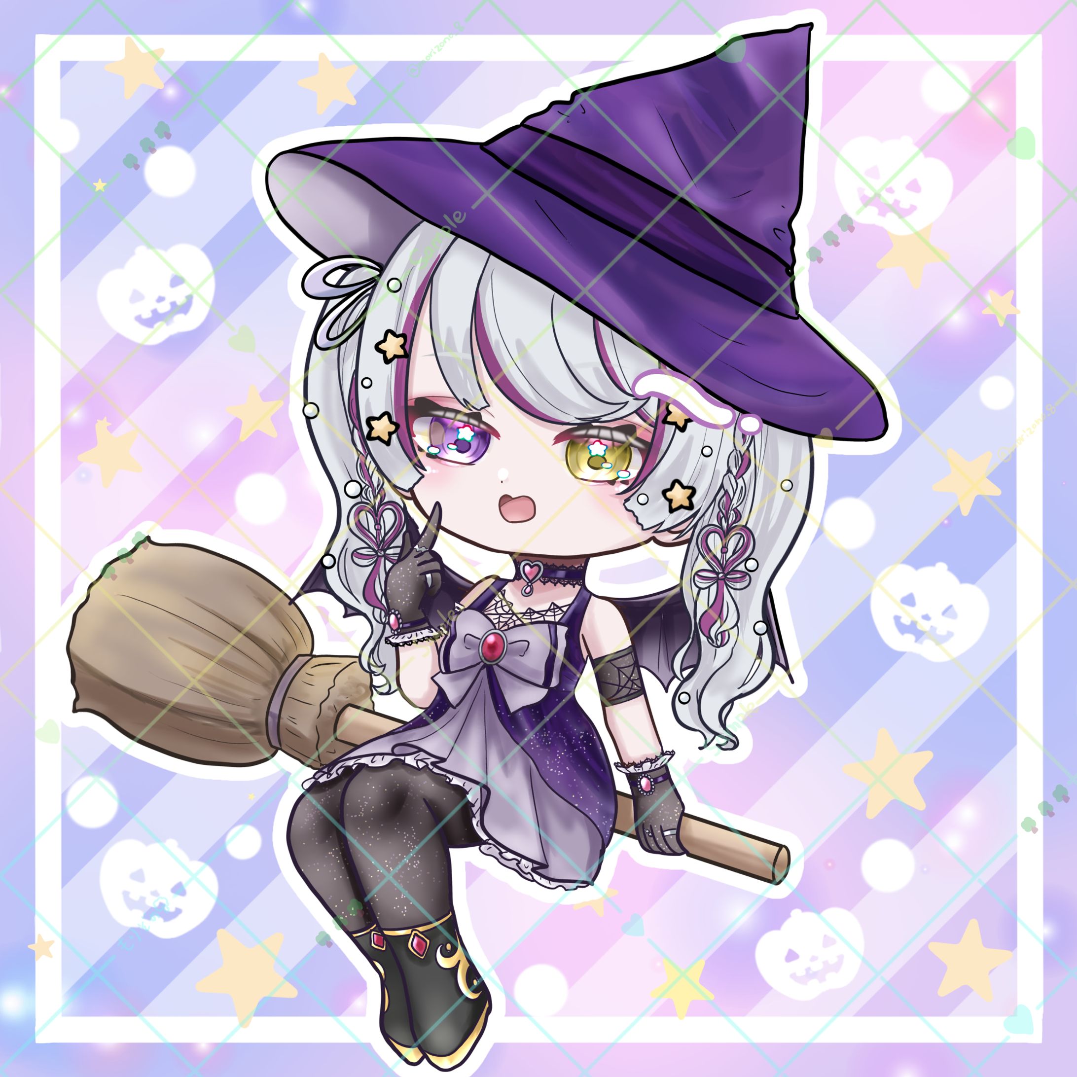 【創作】創作女の子ハロウィンSD-1