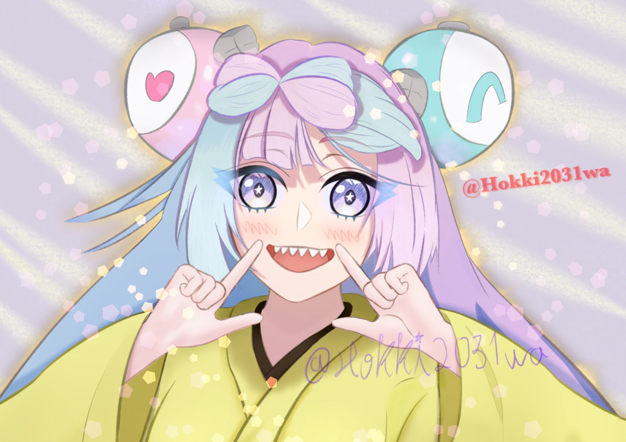 【二次創作】おはこんハロチャオー！-1
