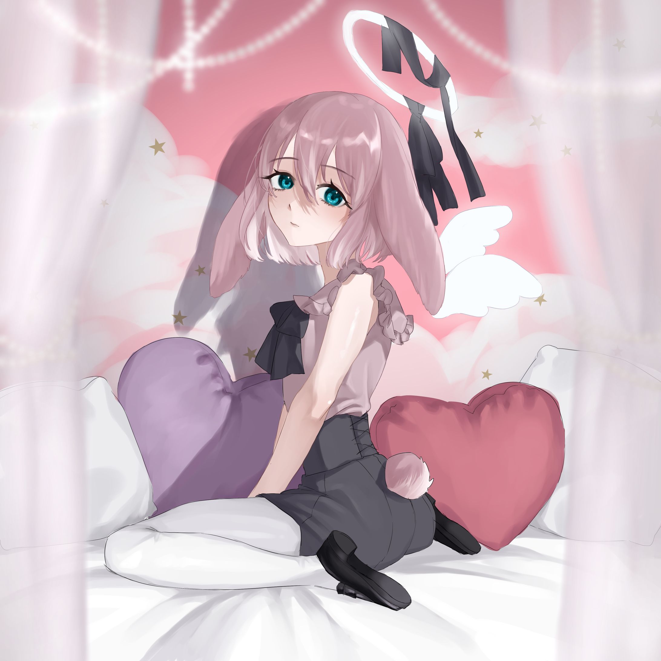 【オリジナル】小さな部屋の天使-1