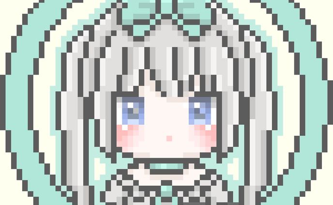 むぎ様ドット絵アイコン