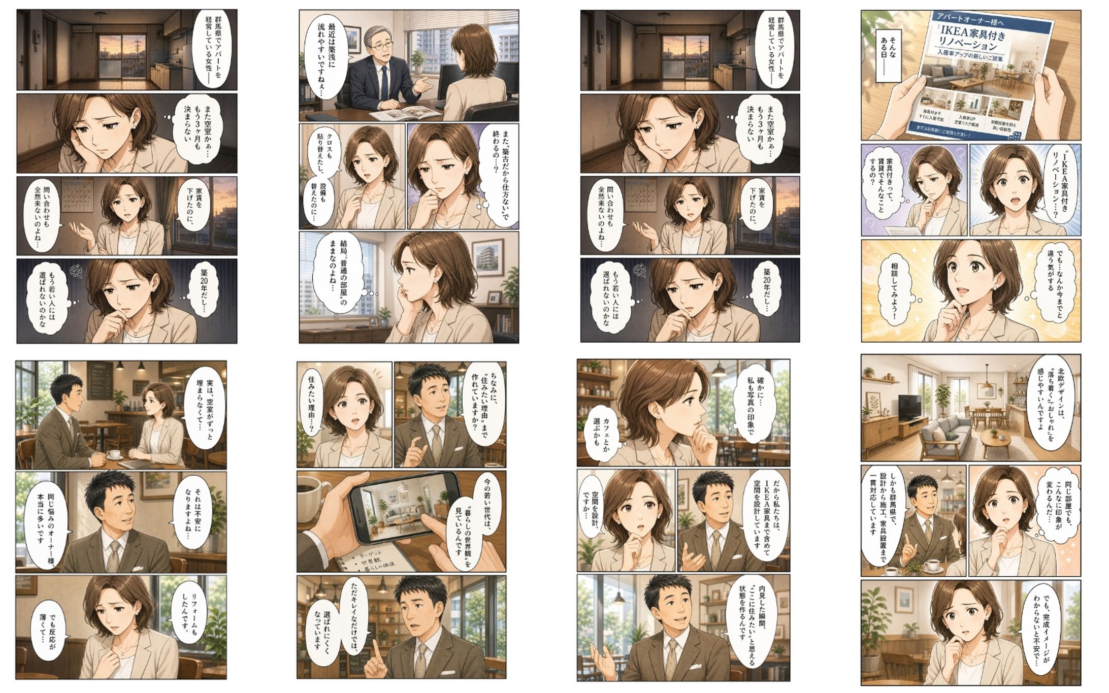 漫画付きLP-1